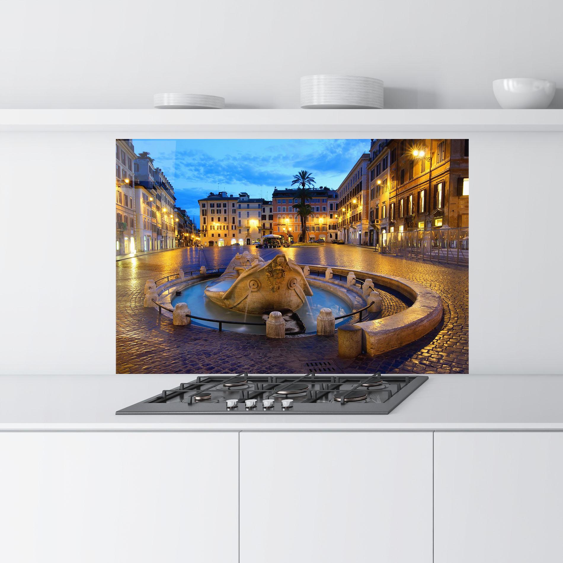 Panou Sticla Bucatarie Barcaccia Rome mockup 9