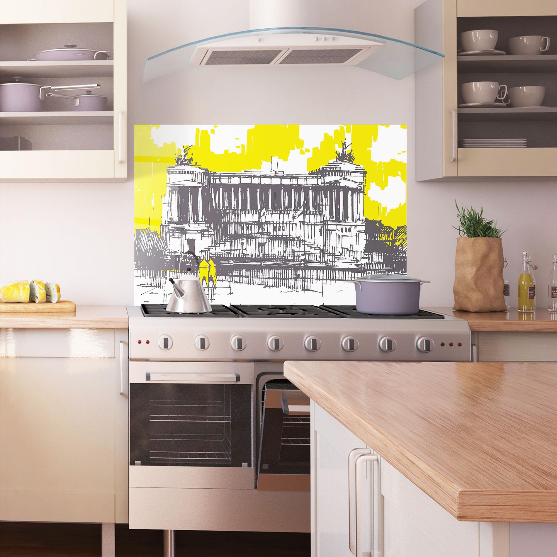 Panou Sticla Bucatarie Altare Della Patria mockup 1