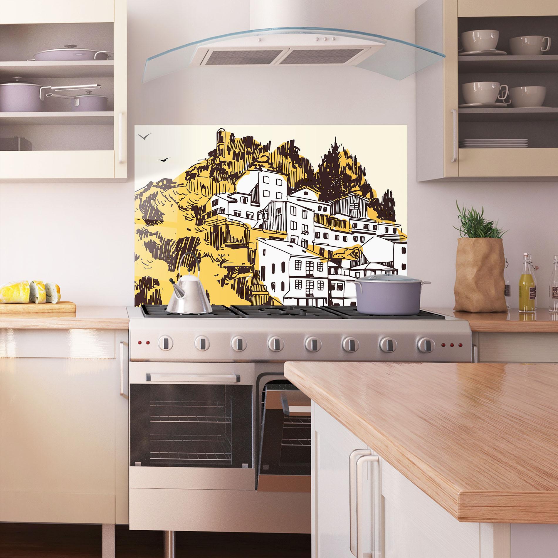 Panou Sticla Bucatarie Asturias City mockup 1