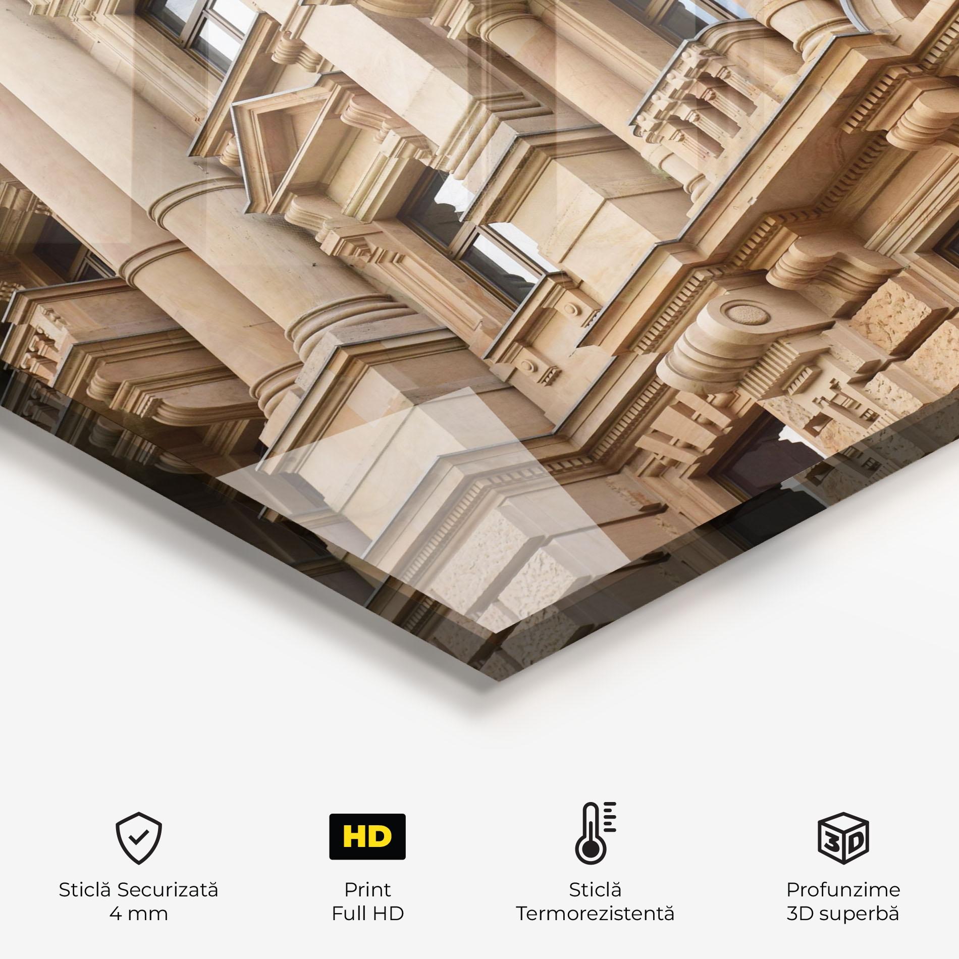 Panou Sticla Bucatarie Frankfurt Building mockup 2