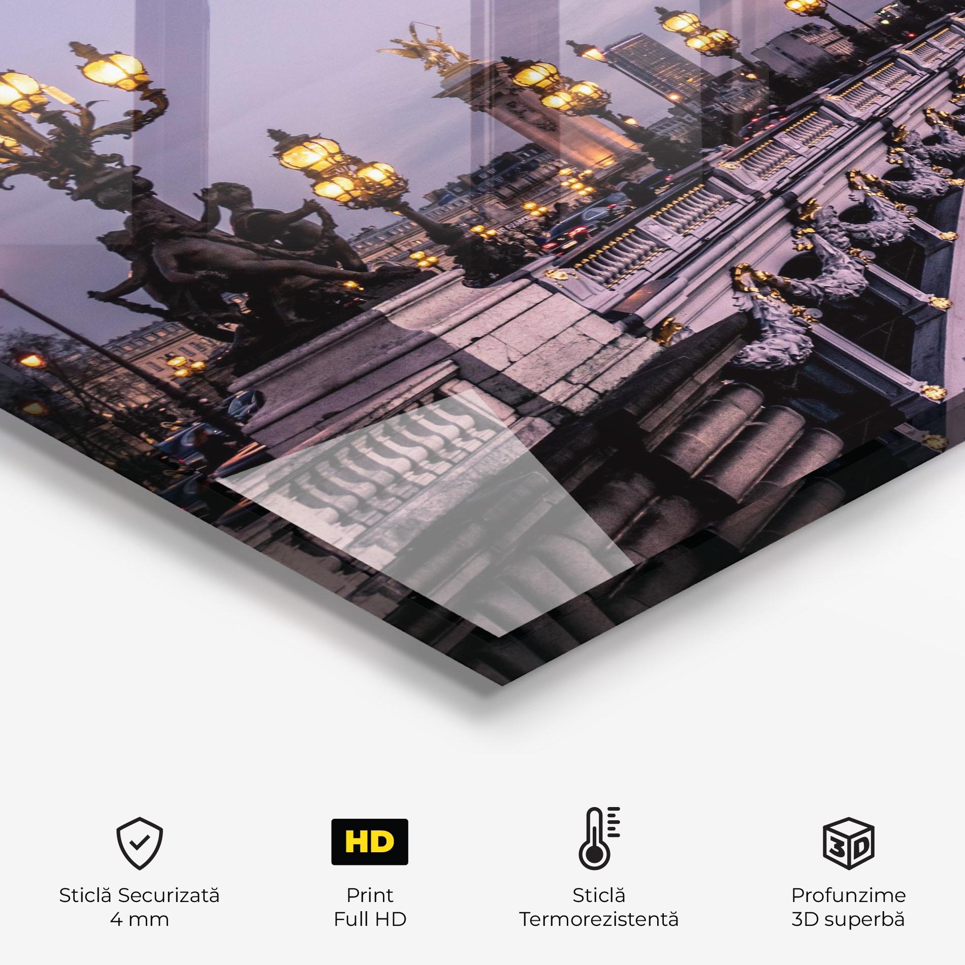 Panou Sticla Bucatarie Paris Bidge mockup 2