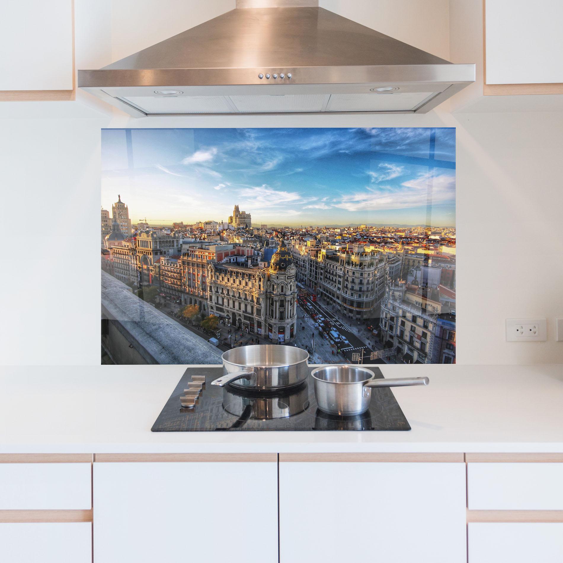 Panou Sticla Bucatarie Madrid View mockup 5