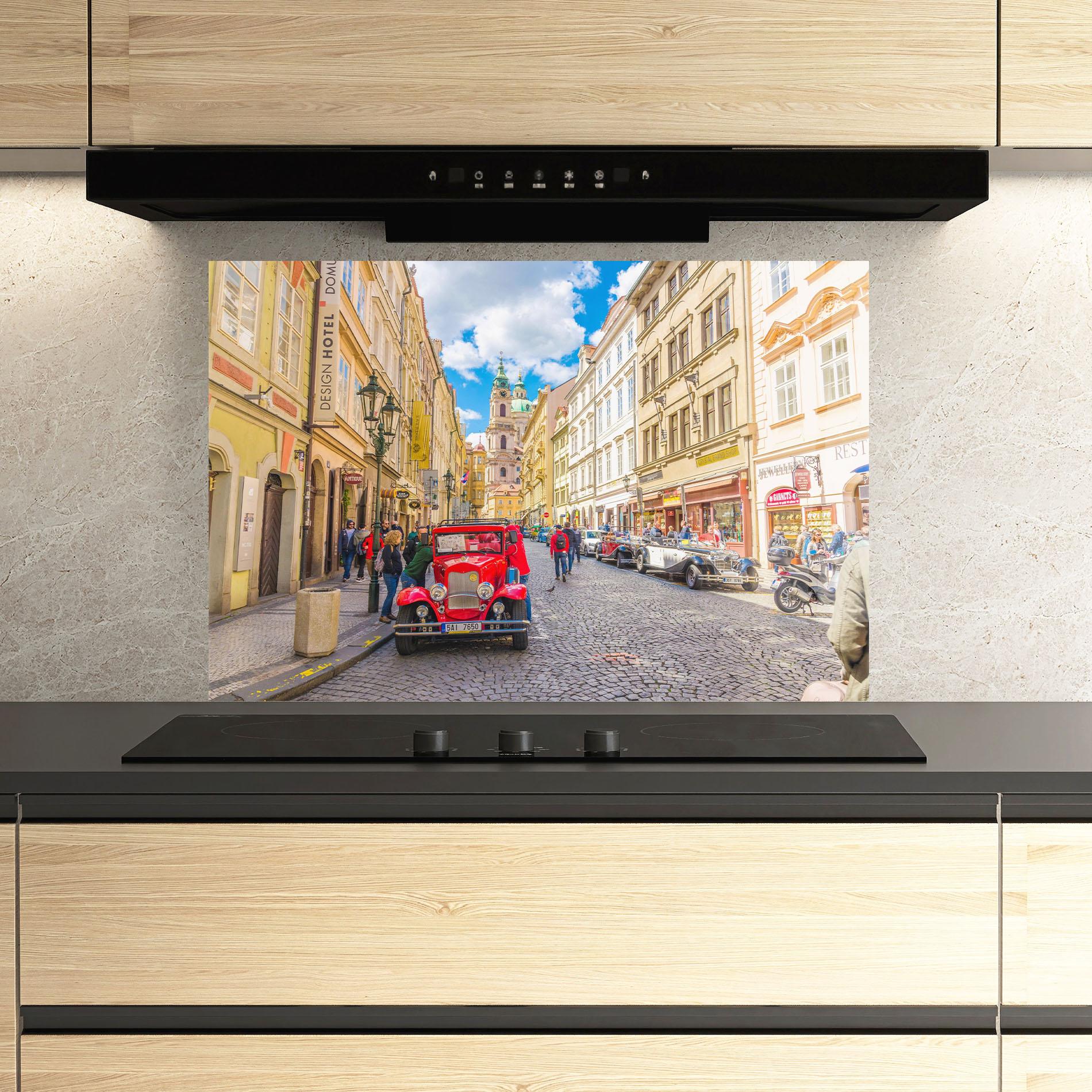 Panou Sticla Bucatarie Czech Republic Car mockup 3