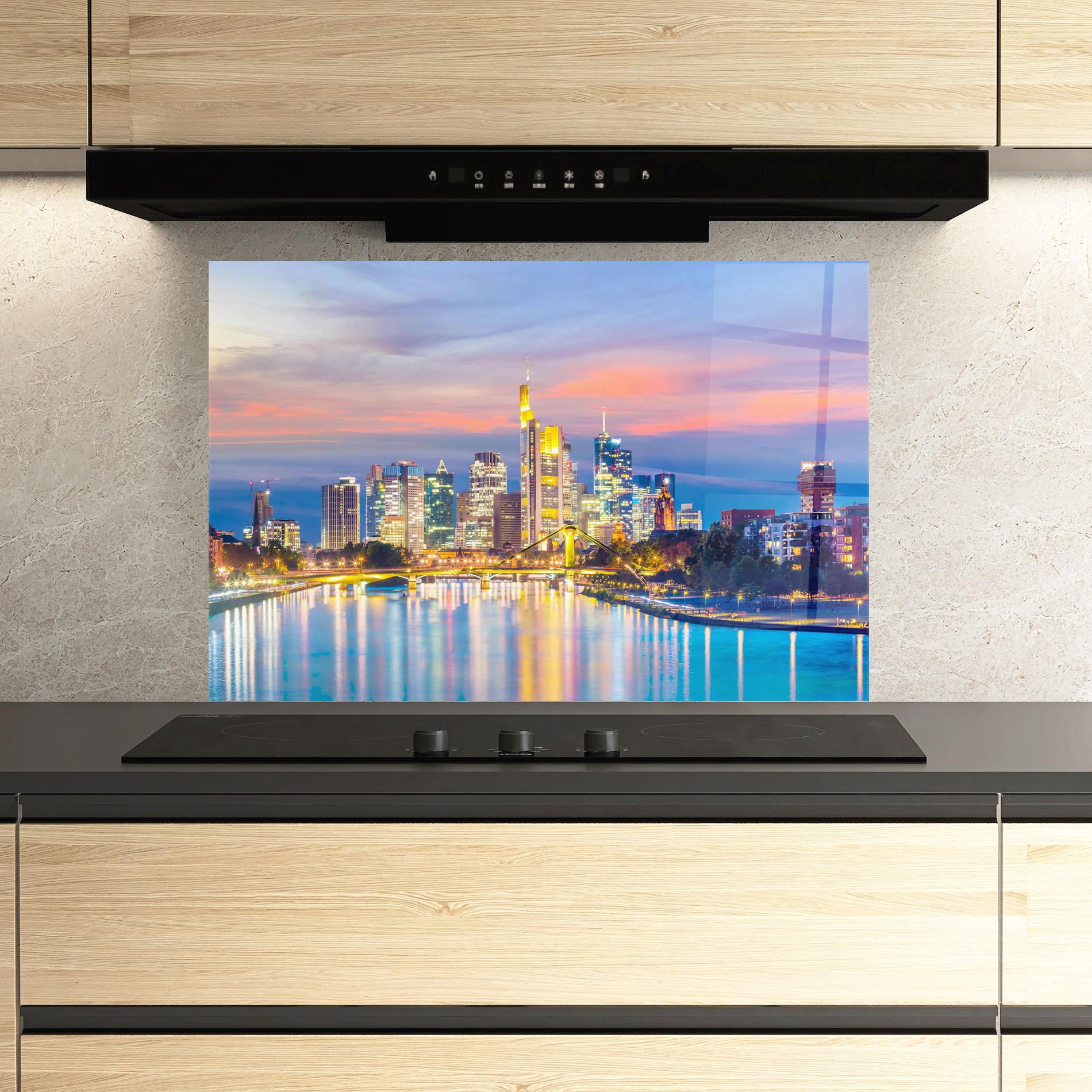 Panou Sticla Bucatarie Germany Sunset mockup 3