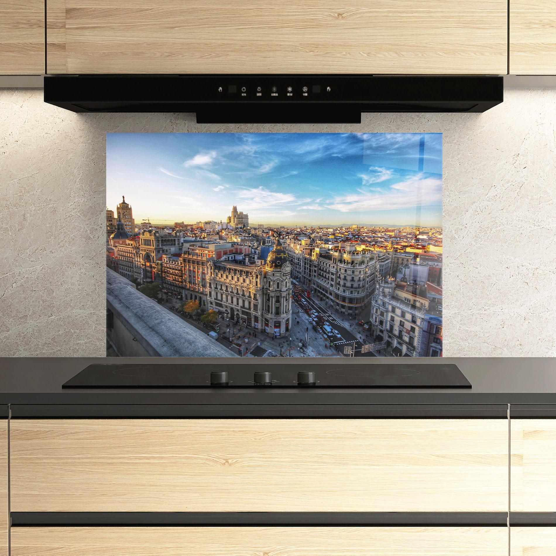 Panou Sticla Bucatarie Madrid View mockup 3