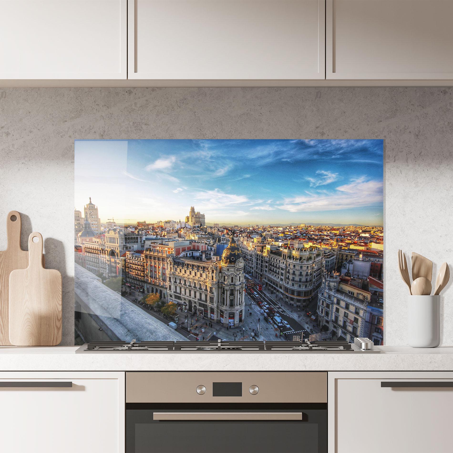 Panou Sticla Bucatarie Madrid View mockup 7