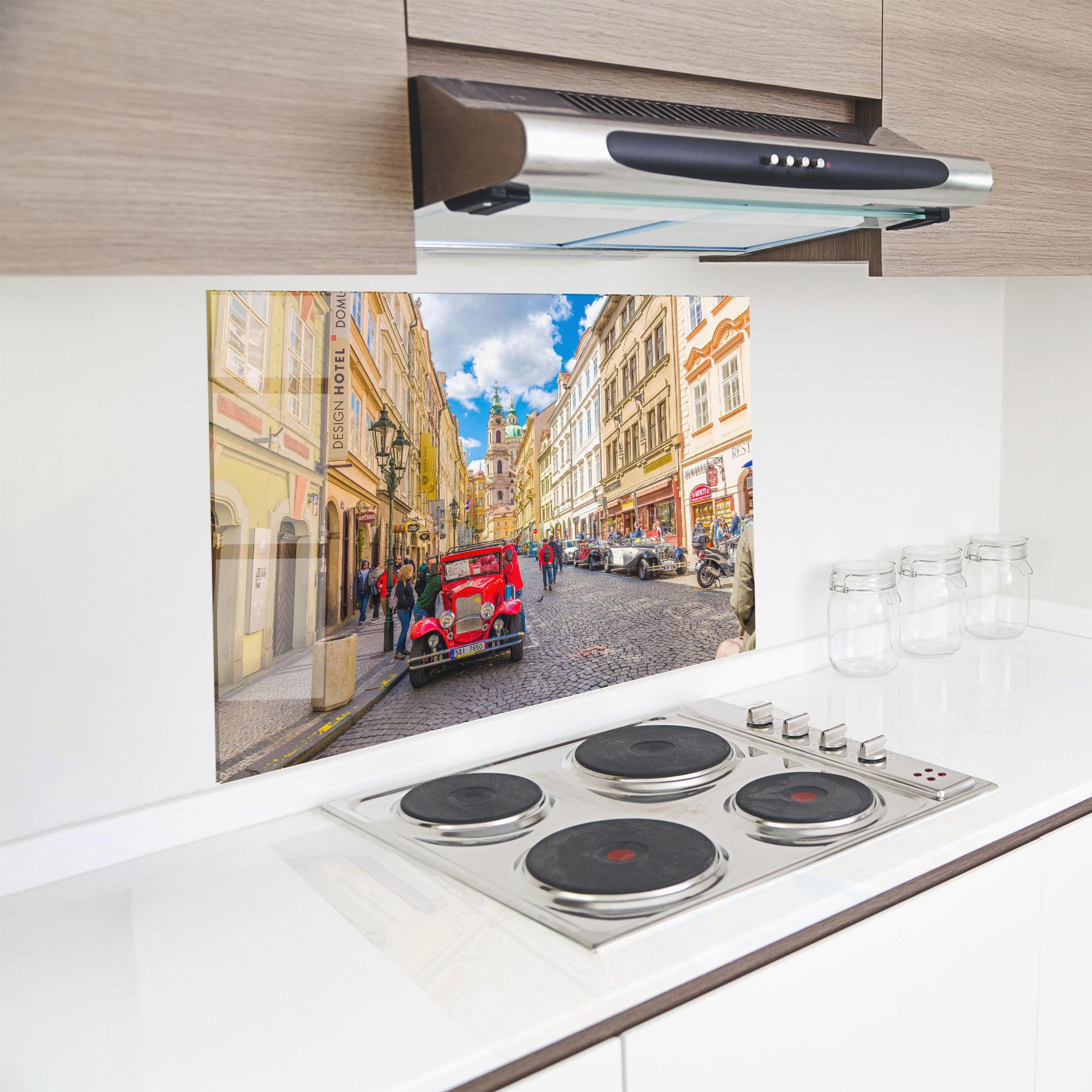 Panou Sticla Bucatarie Czech Republic Car mockup 8