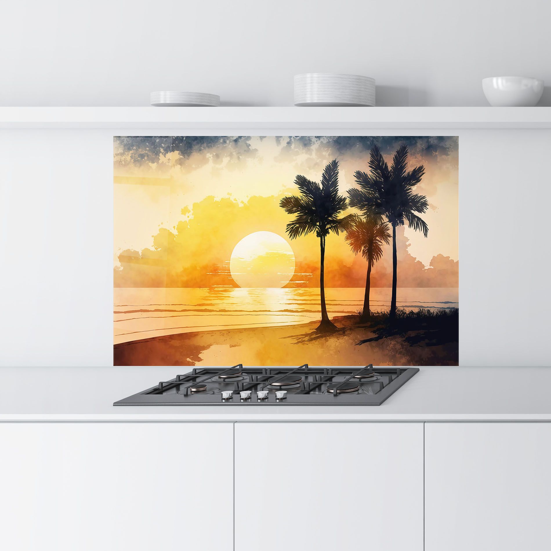 Palm Trees Sunset mockup 9
