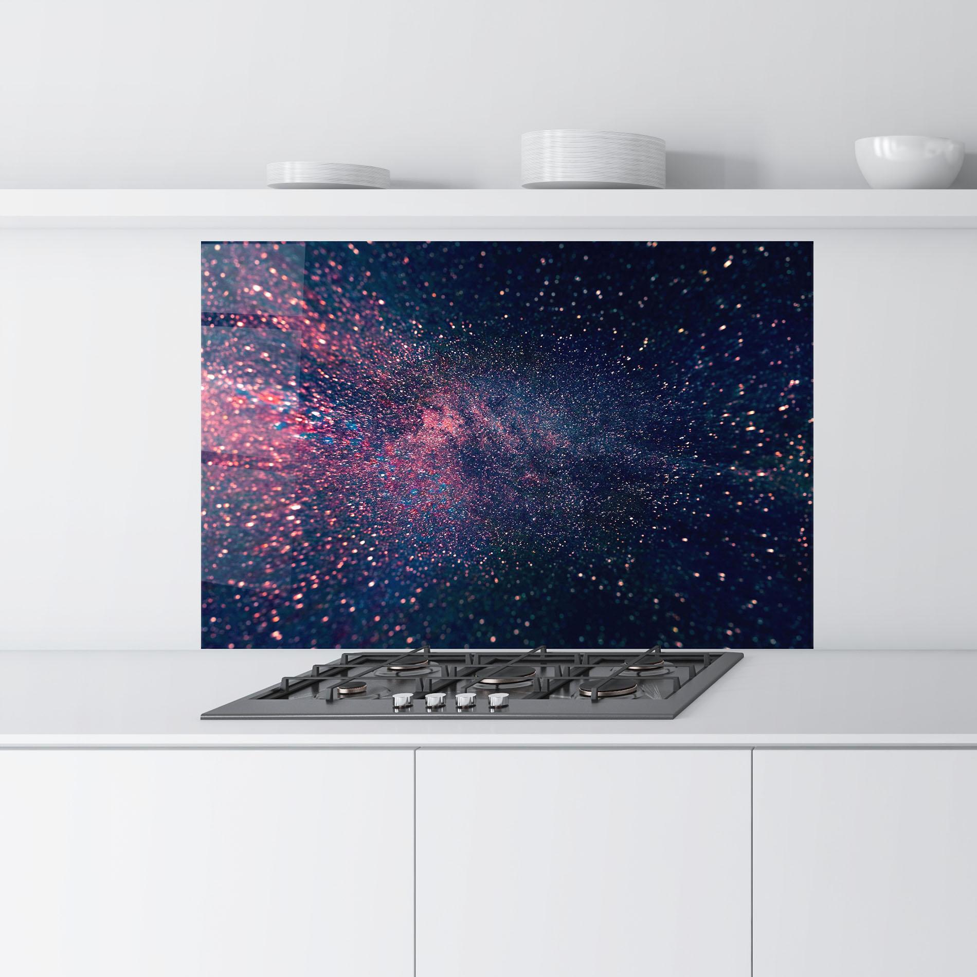 Panou Sticla Bucatarie Purple Spark mockup 9