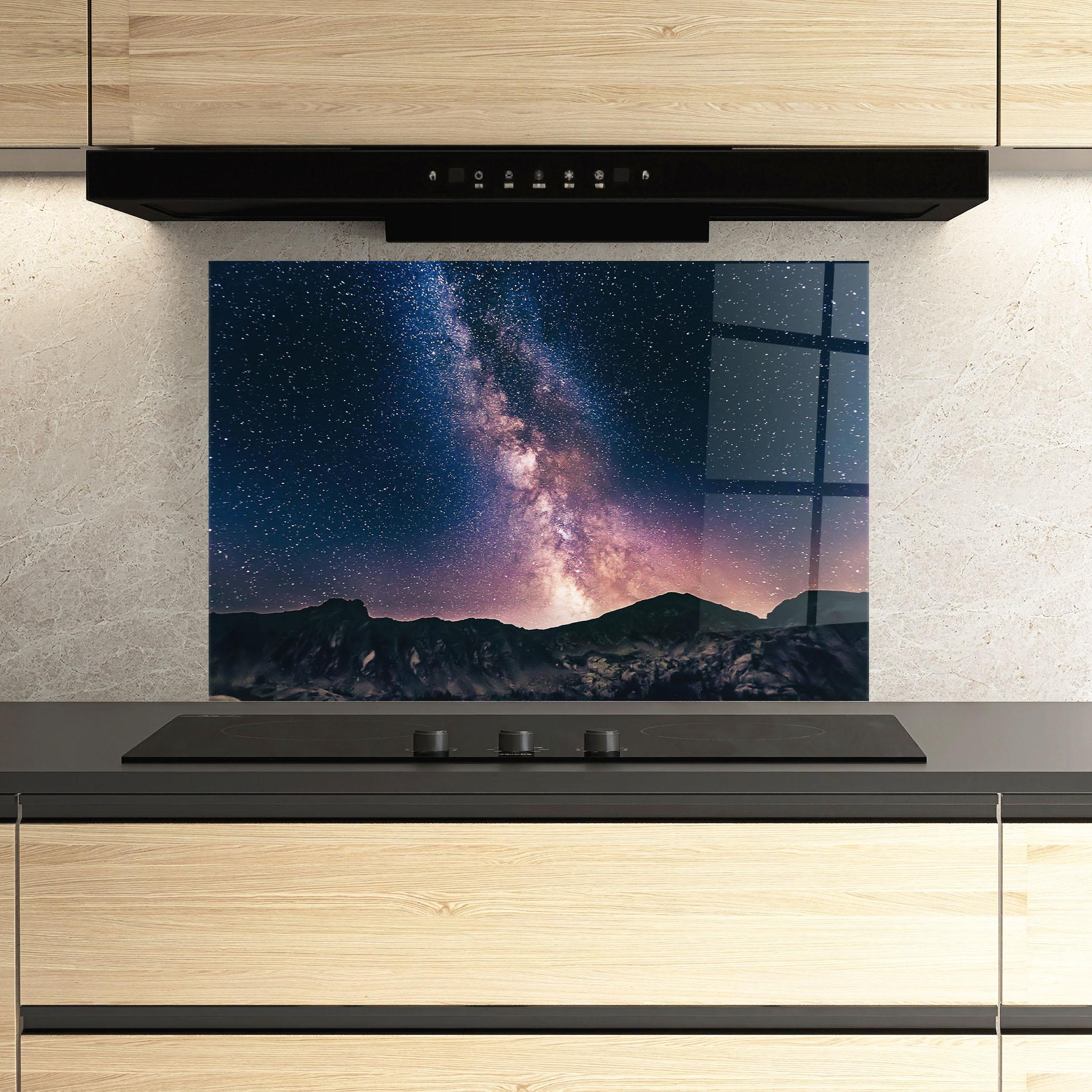 Panou Sticla Bucatarie Sky Dream mockup 3