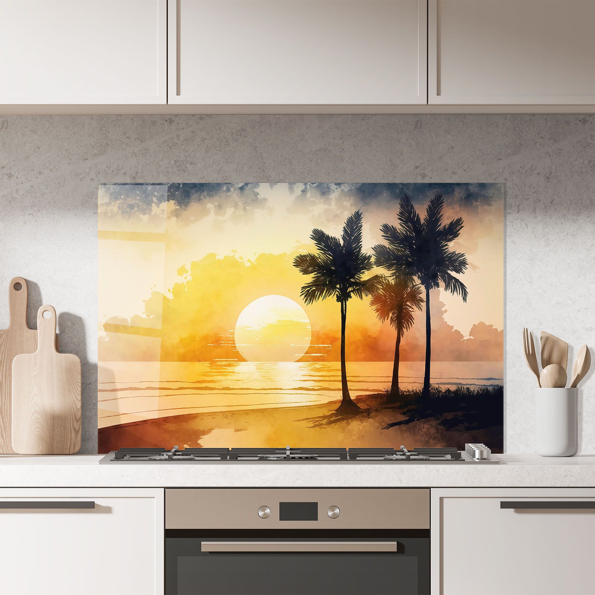 Palm Trees Sunset mockup 7