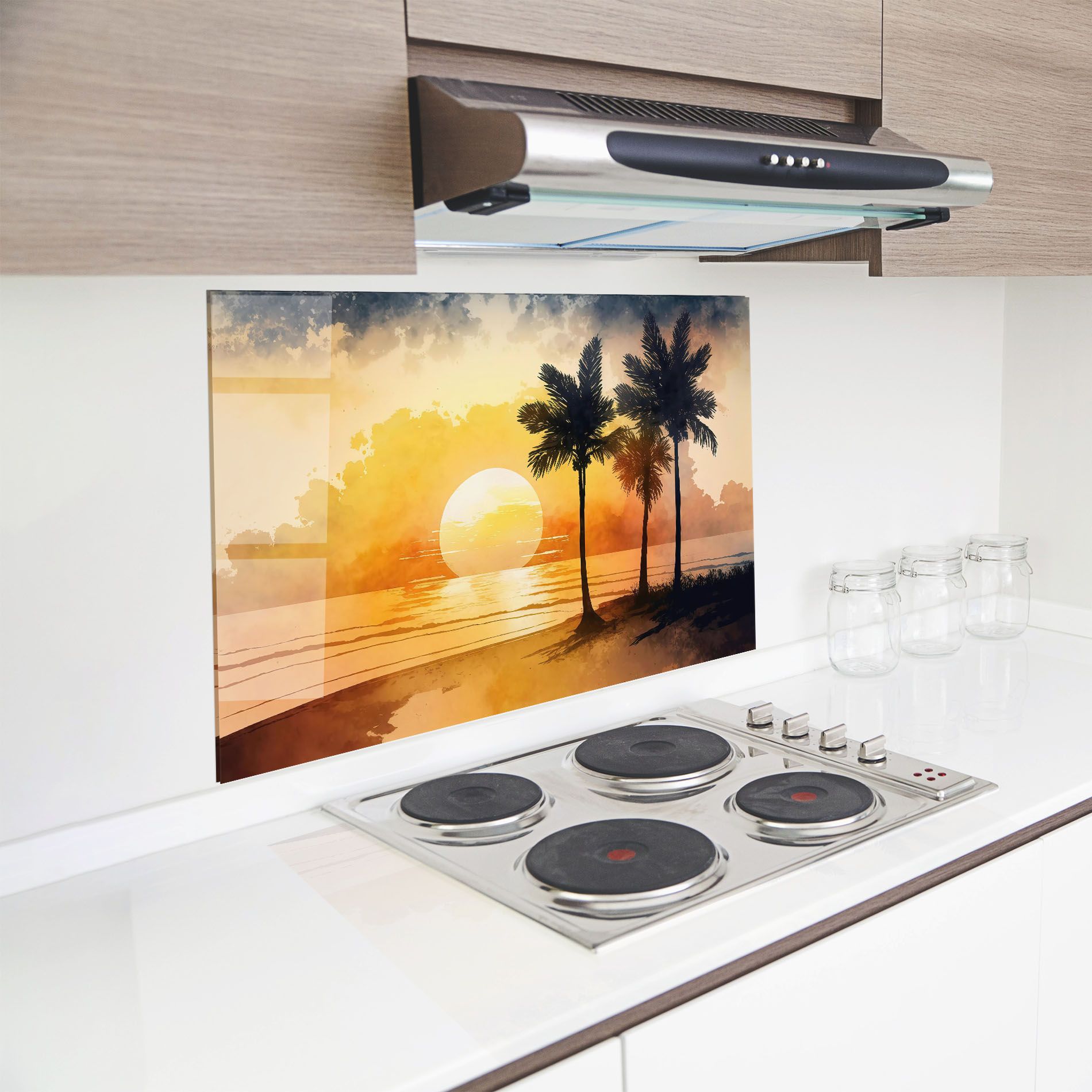 Palm Trees Sunset mockup 8