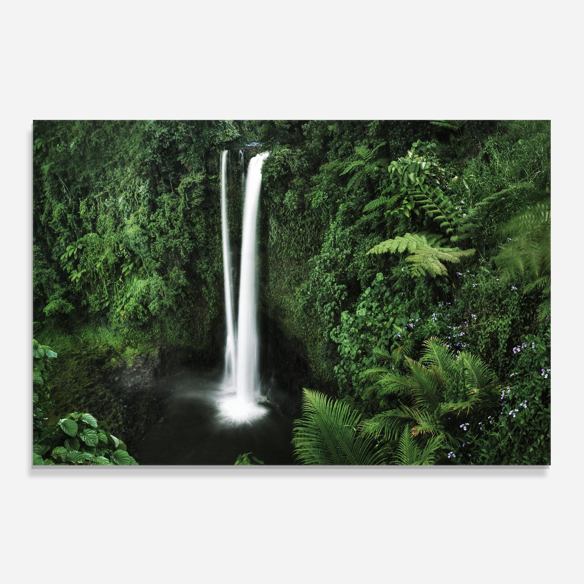 Green Nature Waterfall mockup 0