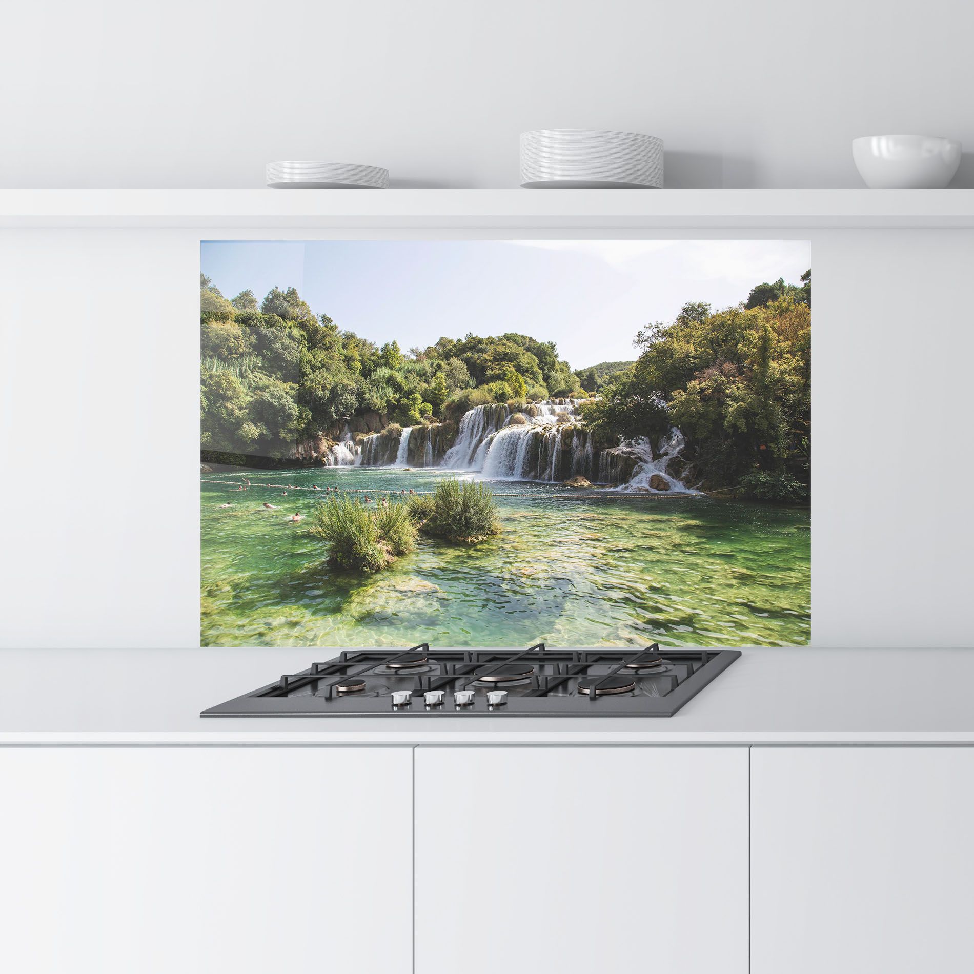 Green Waterfall mockup 9
