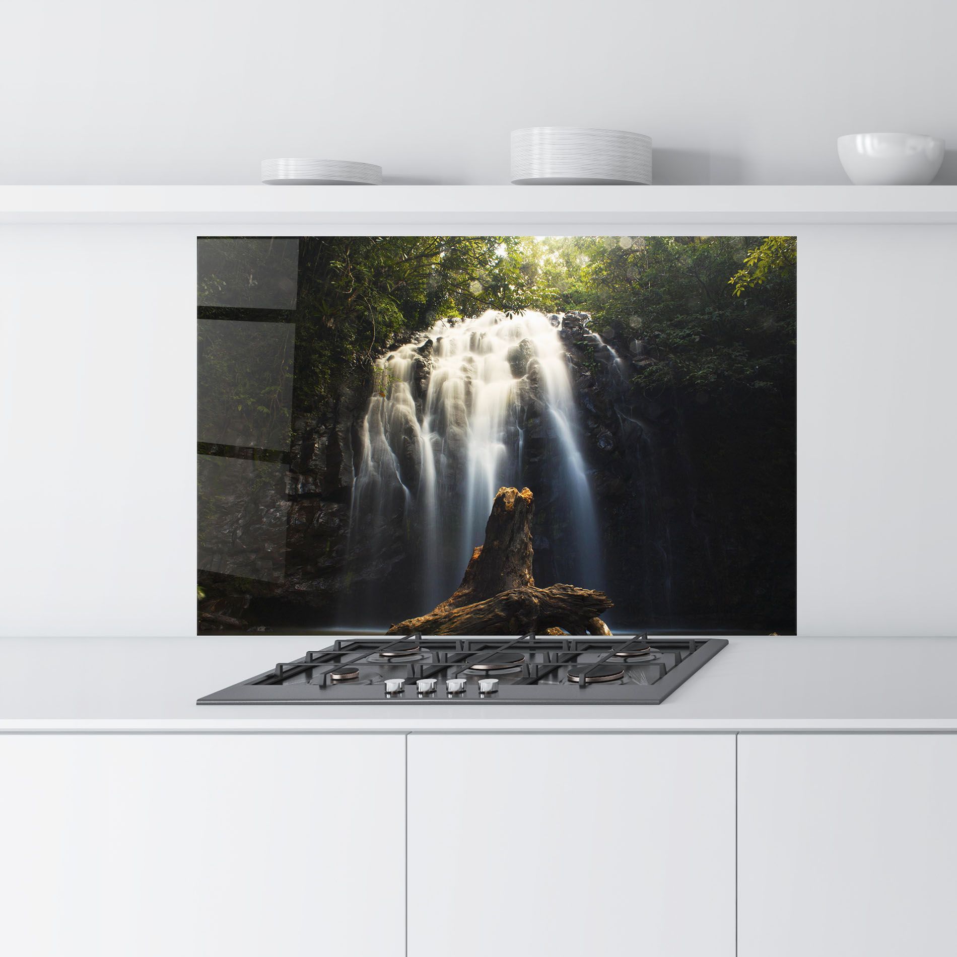 Tree Log Waterfall mockup 9