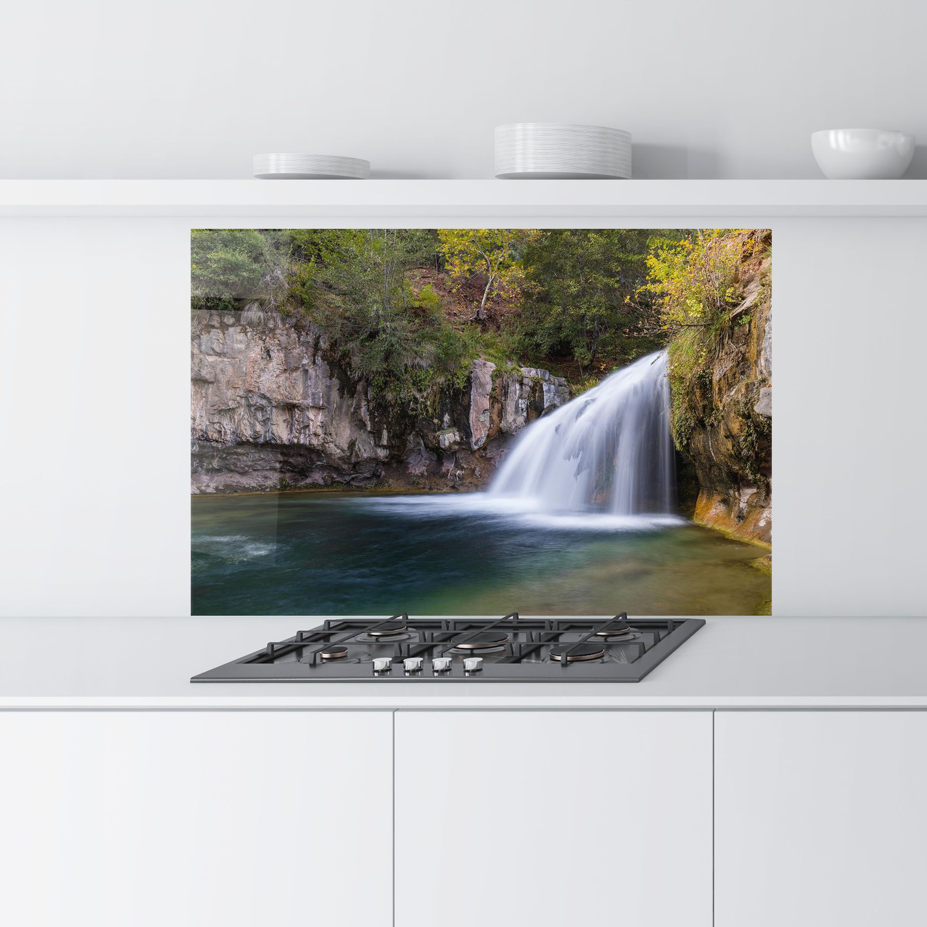 White Waterfall mockup 9