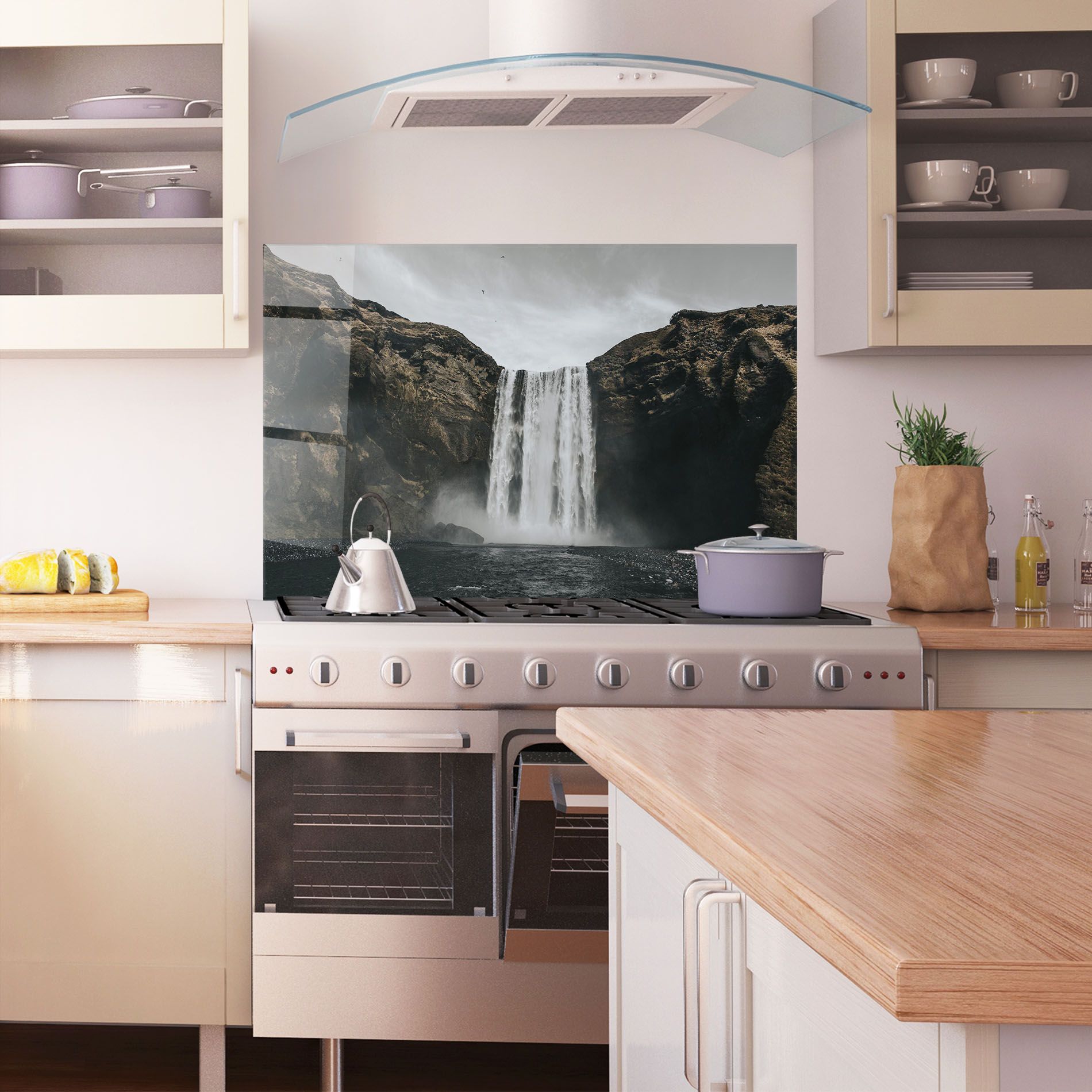 Grey Waterfall mockup 1