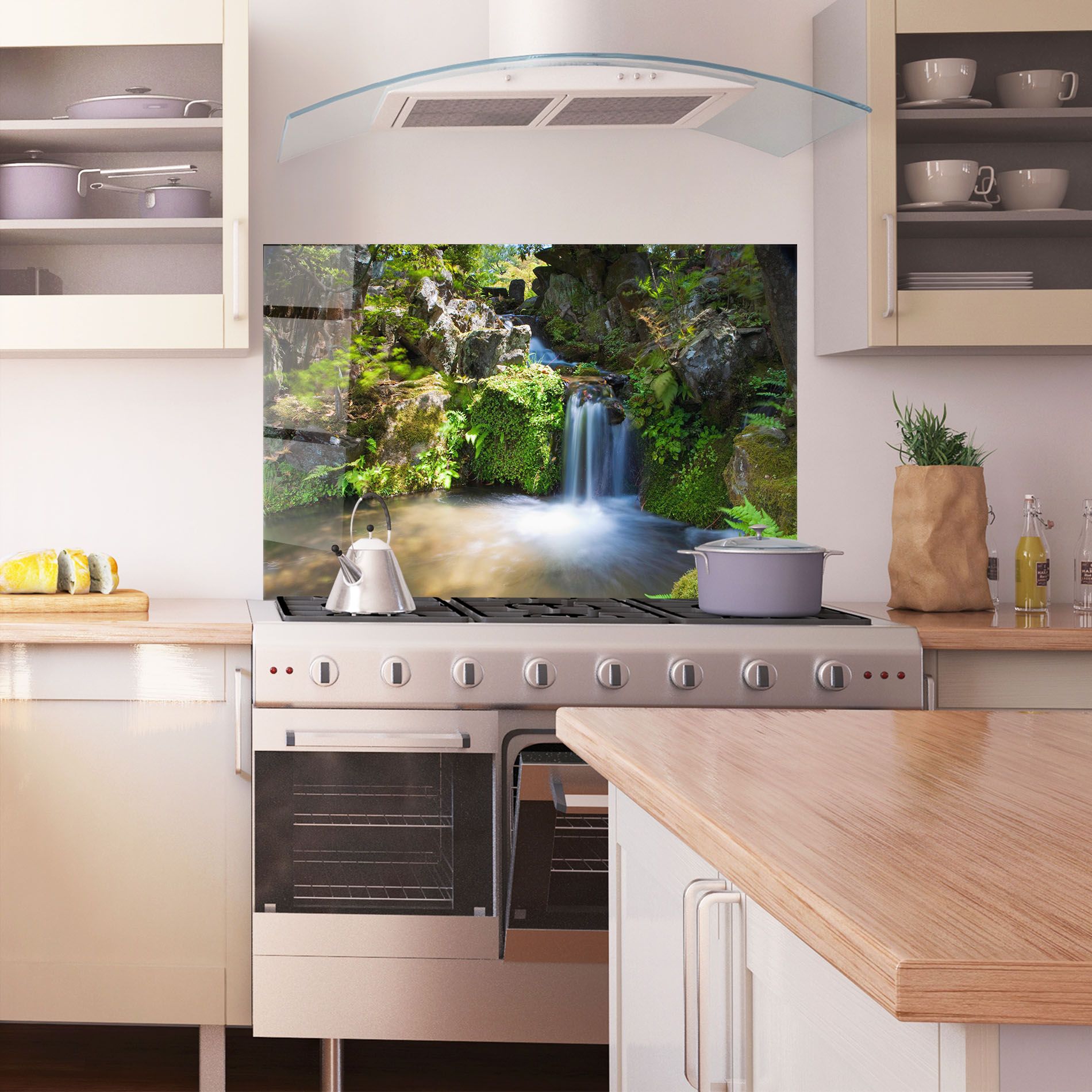 Jungle View Waterfall mockup 1