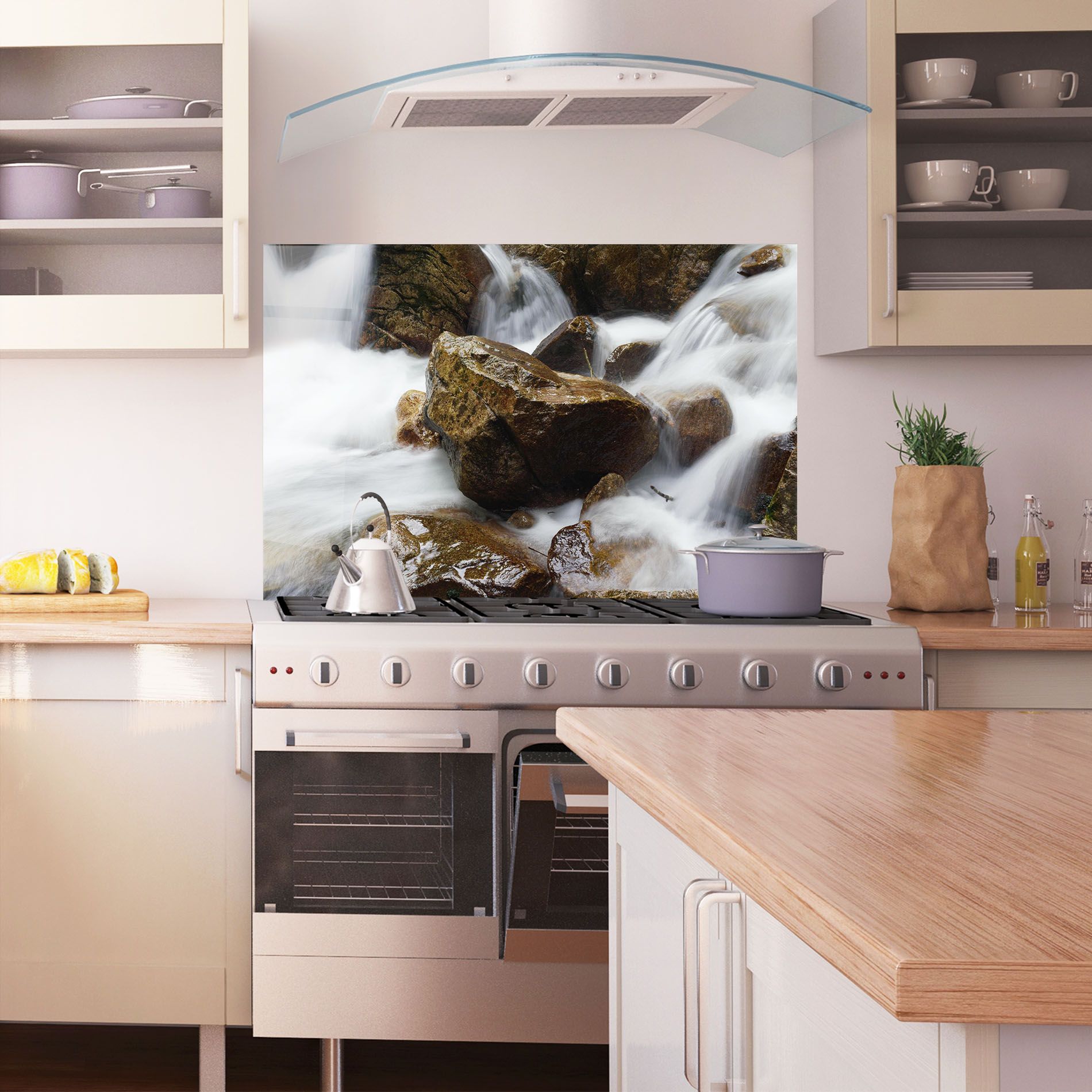 Shiny Rocks Waterfall mockup 1