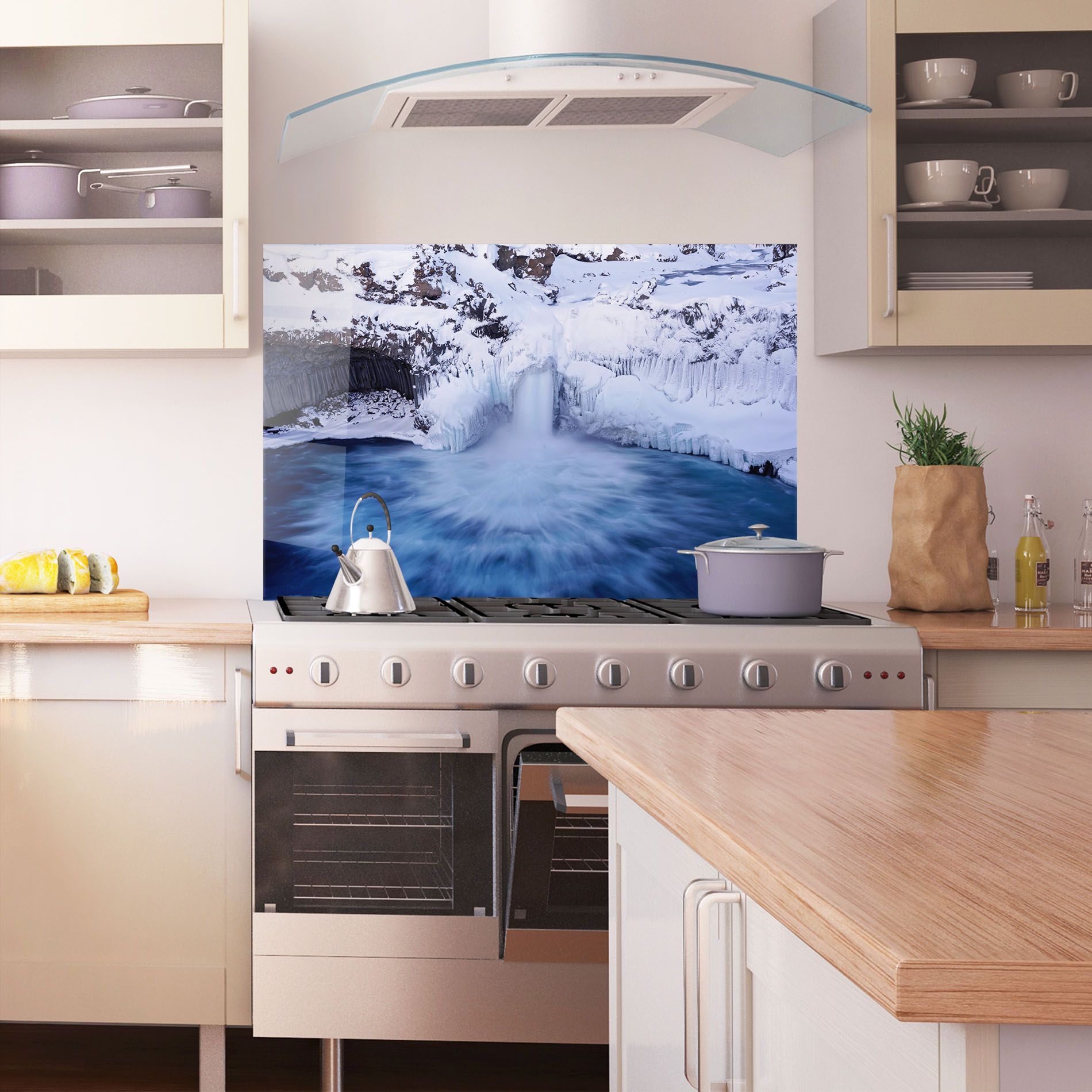 Snow Waterfall mockup 1