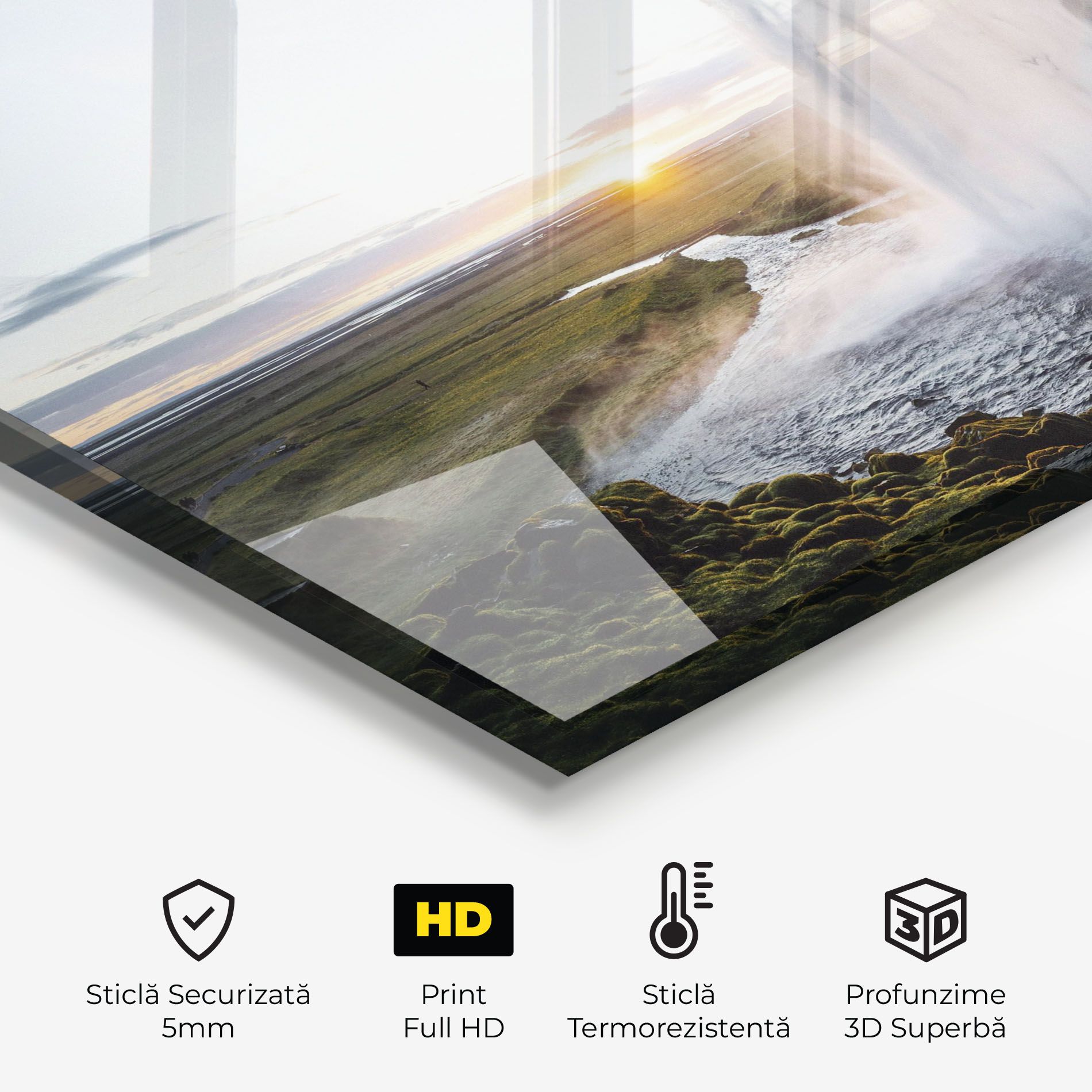 Sunrise Waterfall mockup 2