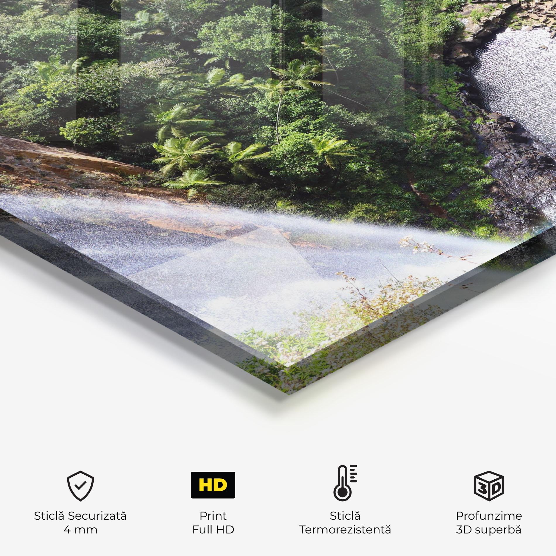 Panou Sticla Bucatarie Top Waterfall View mockup 2