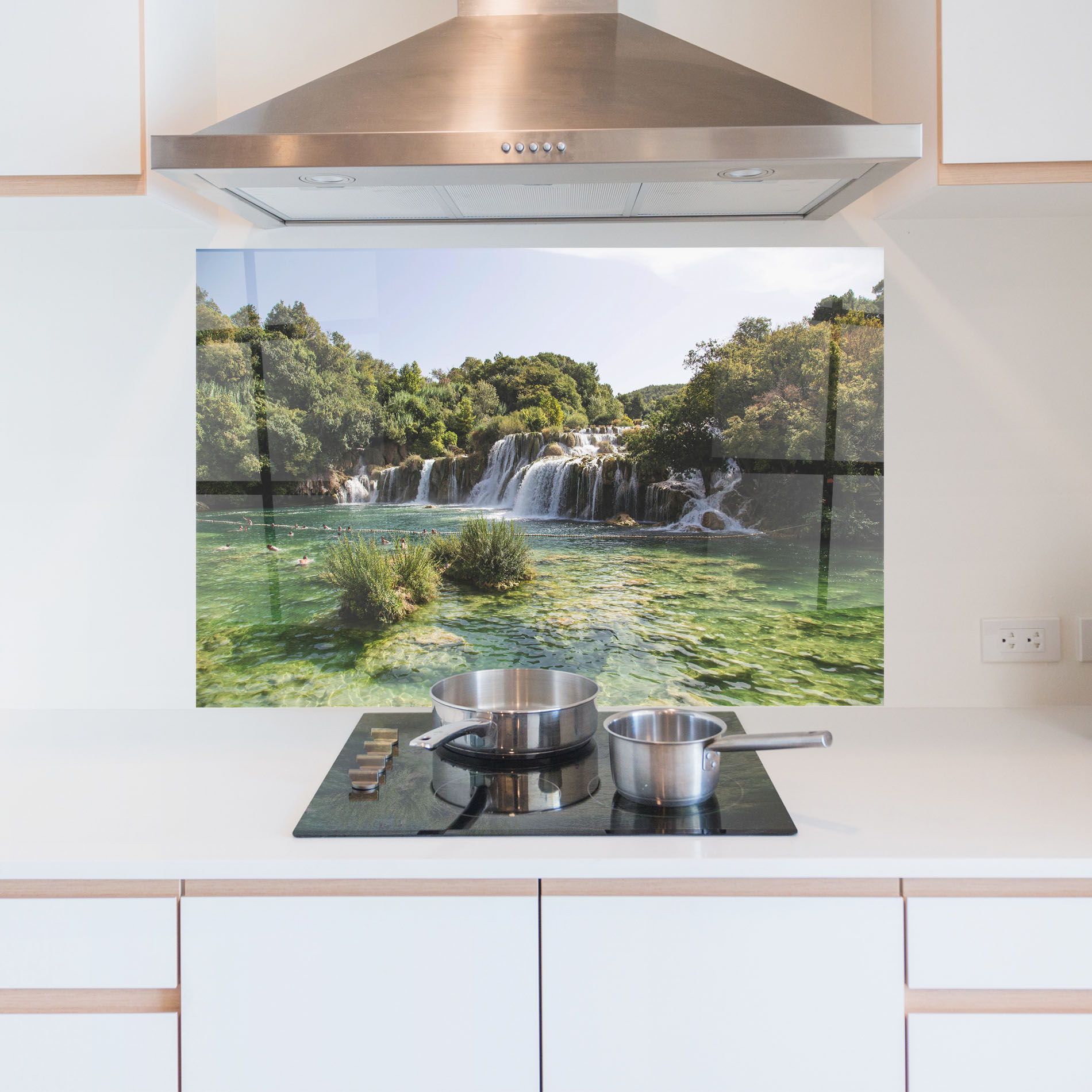 Green Waterfall mockup 5