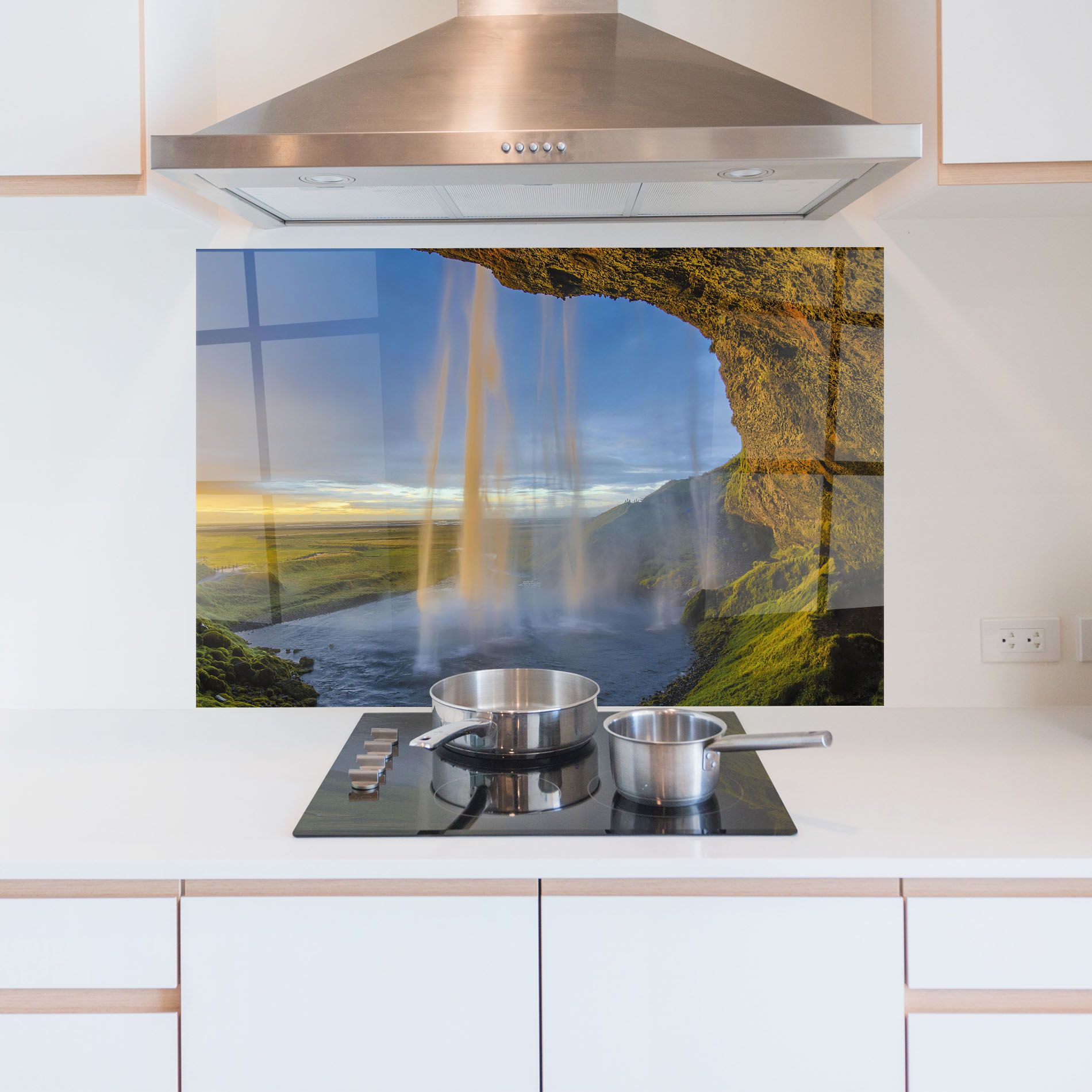 Orange Waterfall mockup 5