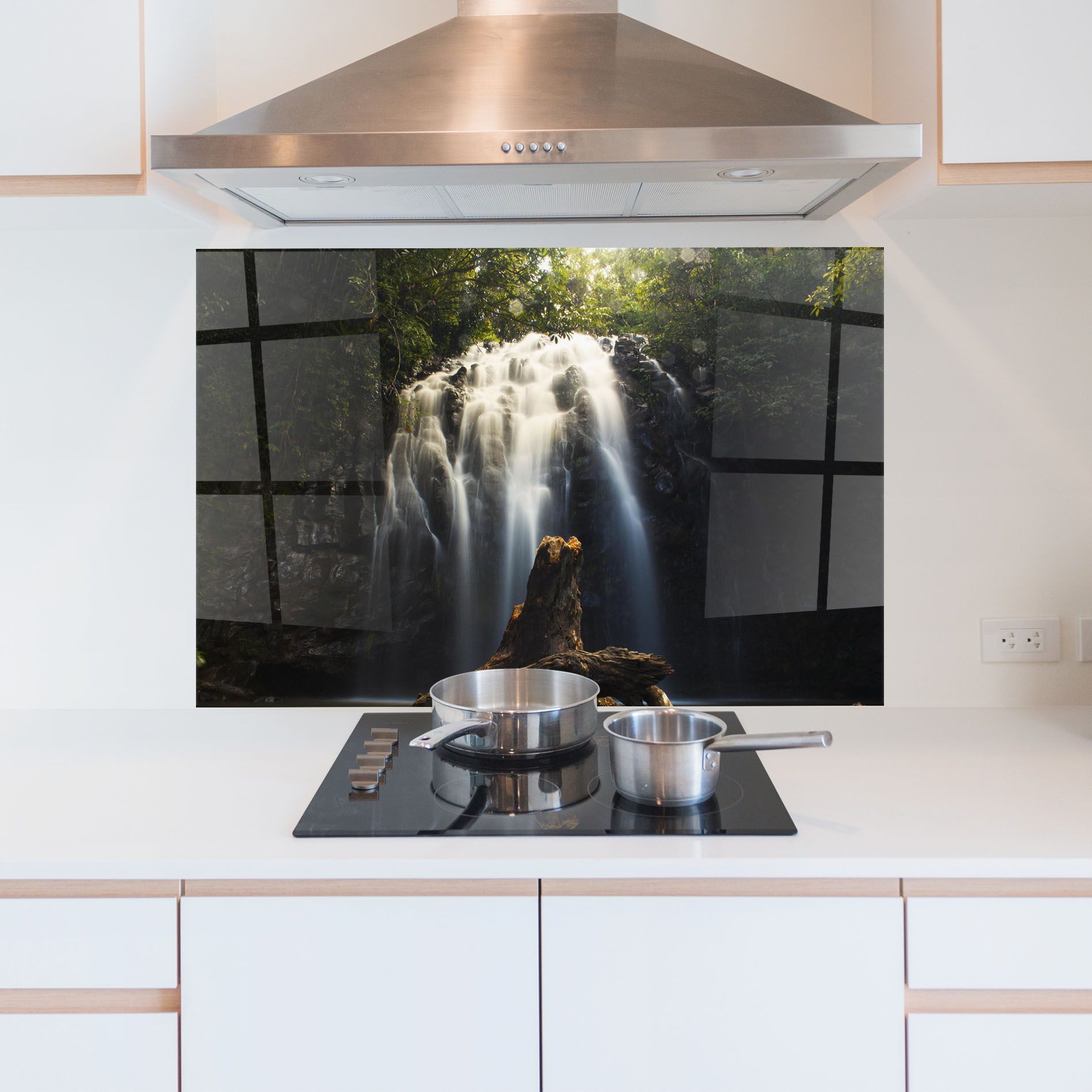 Tree Log Waterfall mockup 5