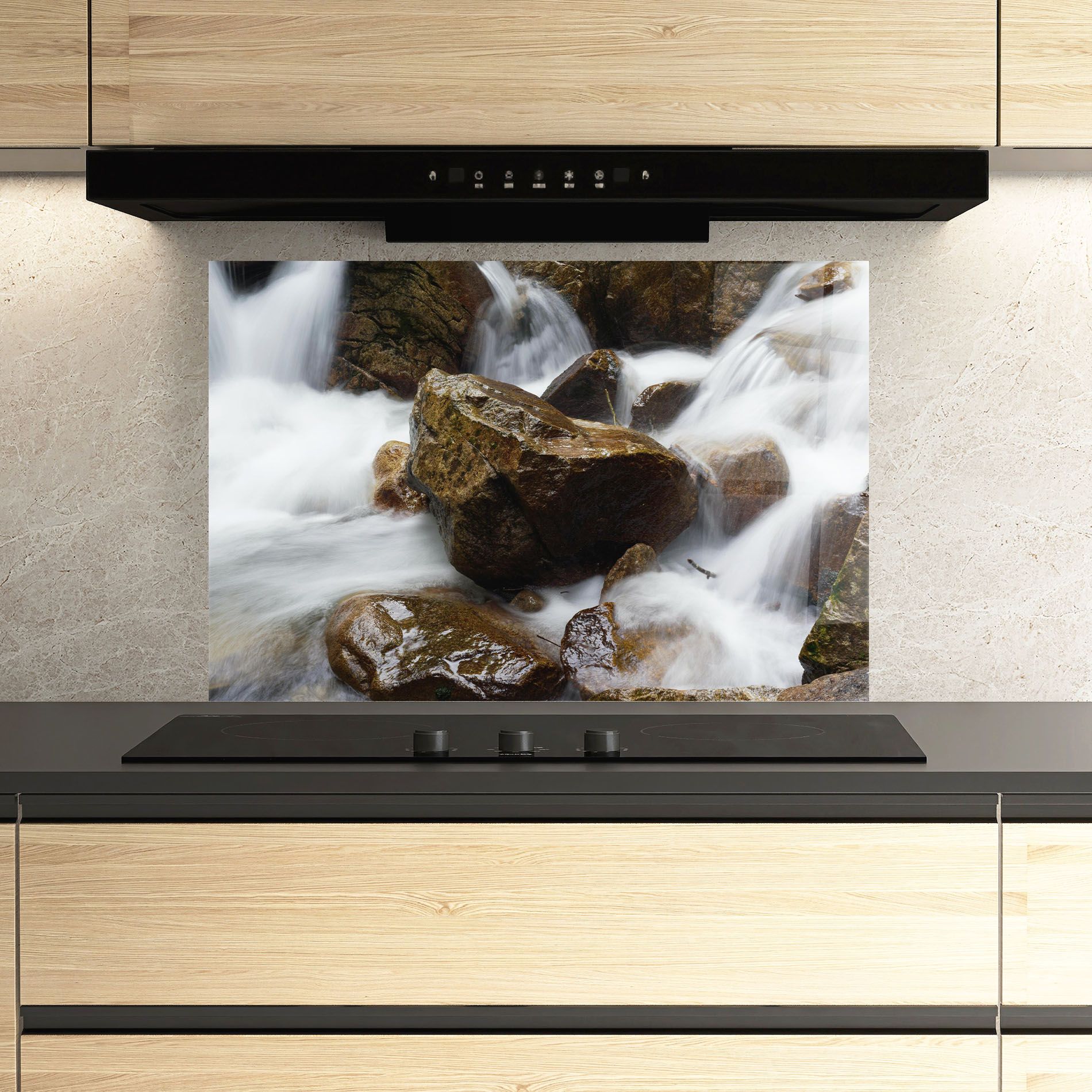 Shiny Rocks Waterfall mockup 3