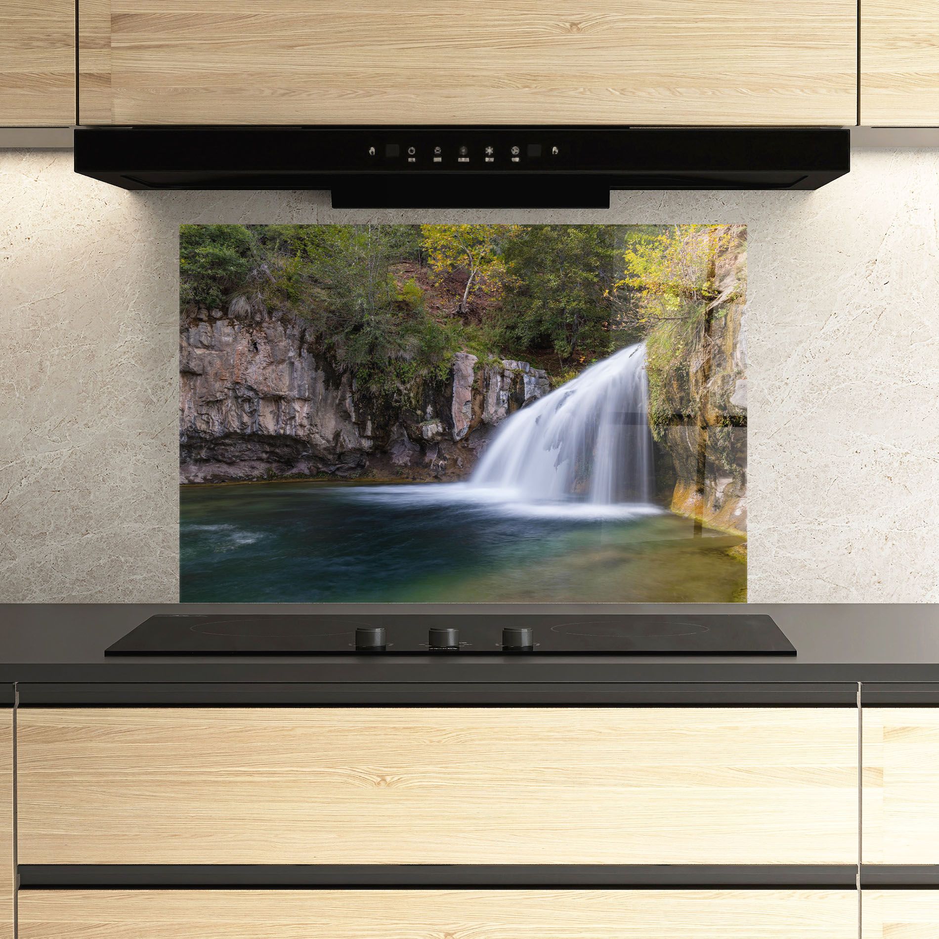 White Waterfall mockup 3