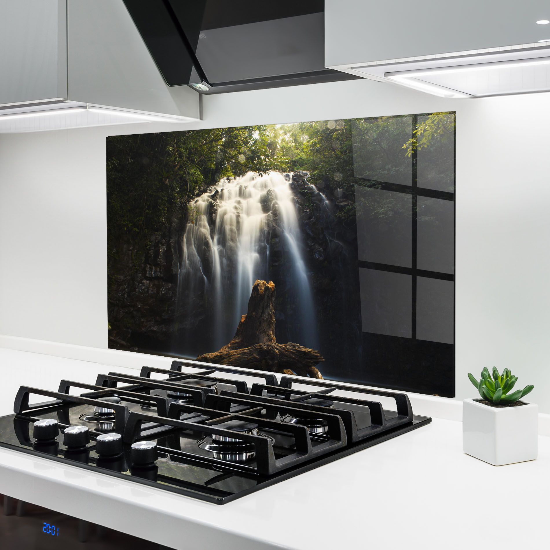 Tree Log Waterfall mockup 6