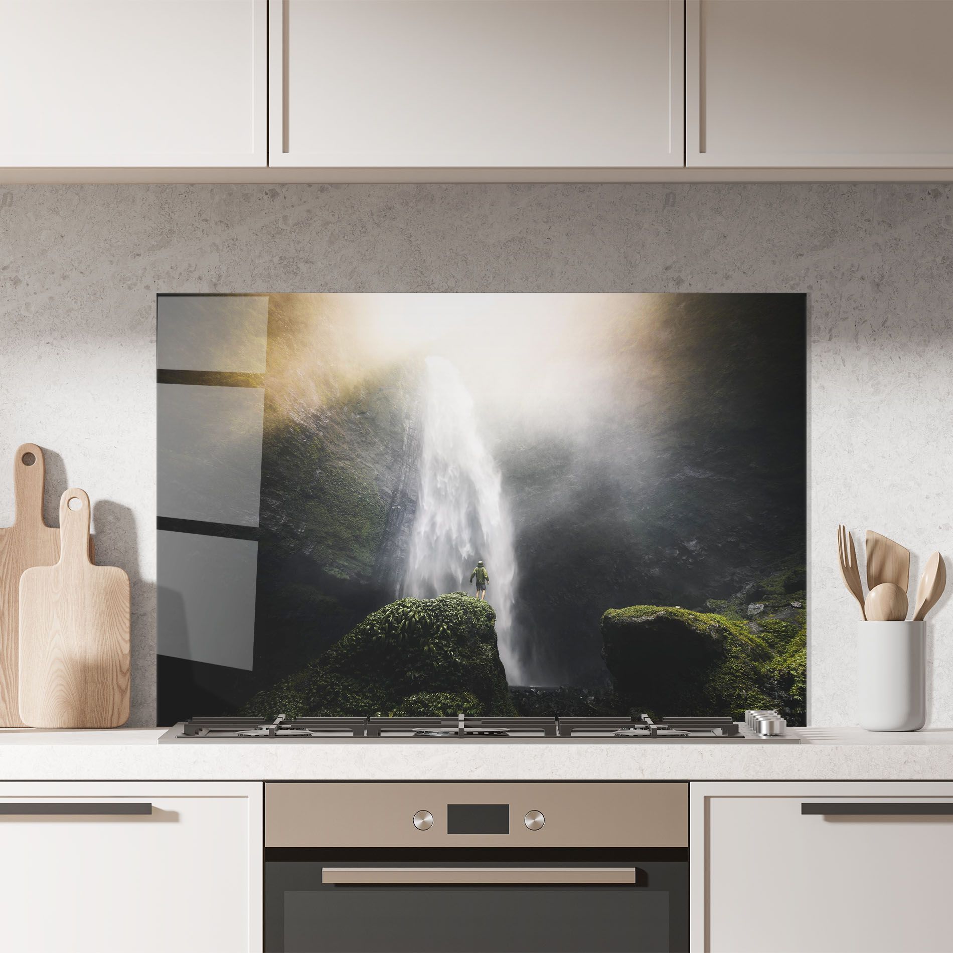 Green Man Waterfall mockup 7