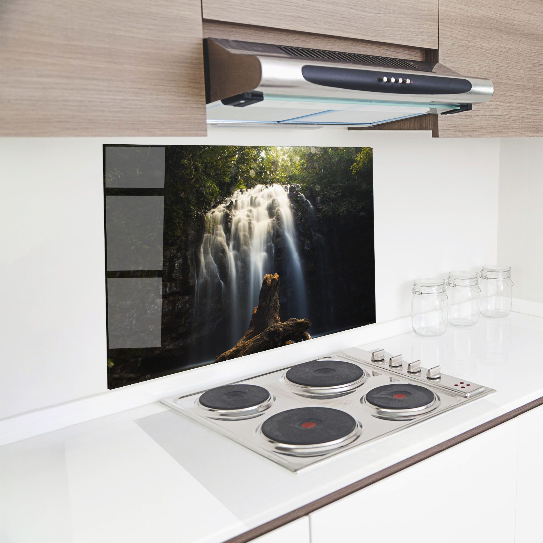 Tree Log Waterfall mockup 8