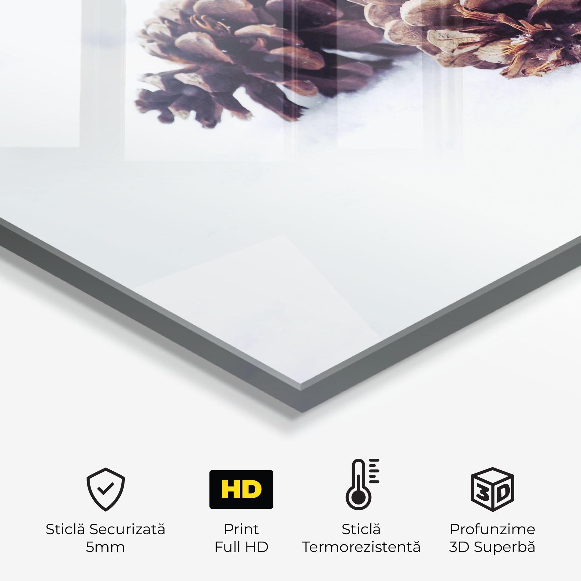 Panou Sticla Bucatarie Snow Cones mockup 2