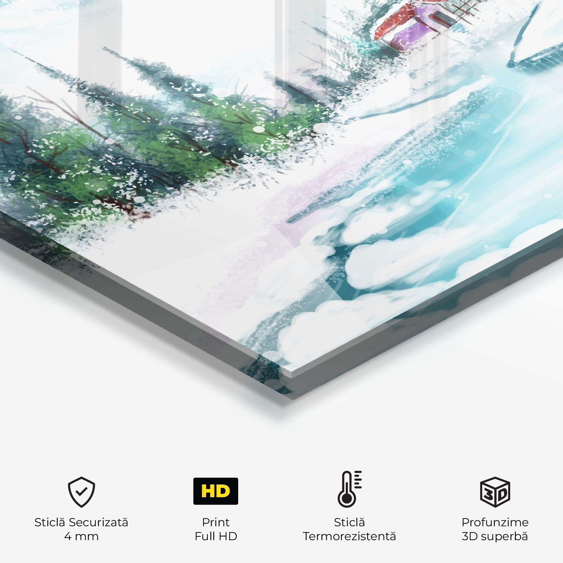 Panou Sticla Bucatarie Purple House Winter mockup 2