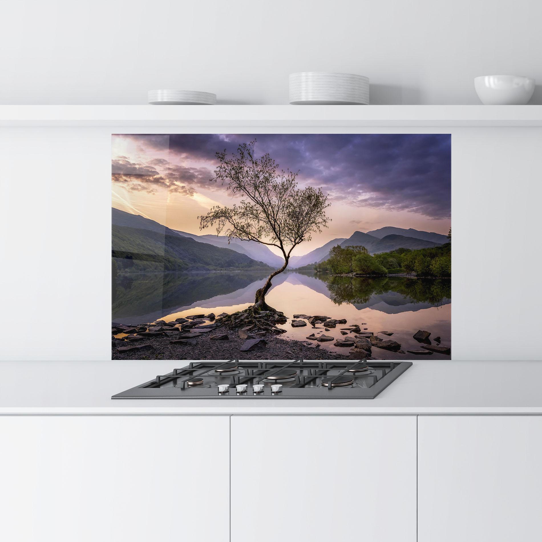 Panou Sticla Bucatarie Lone Tree mockup 9