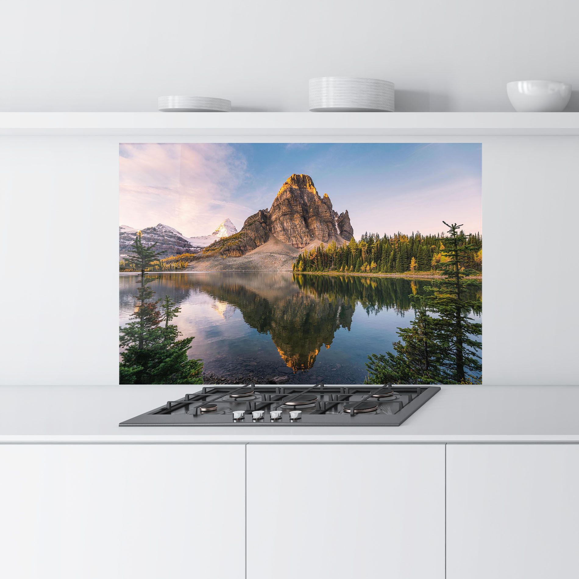 Mountain Sunrise Lake mockup 9
