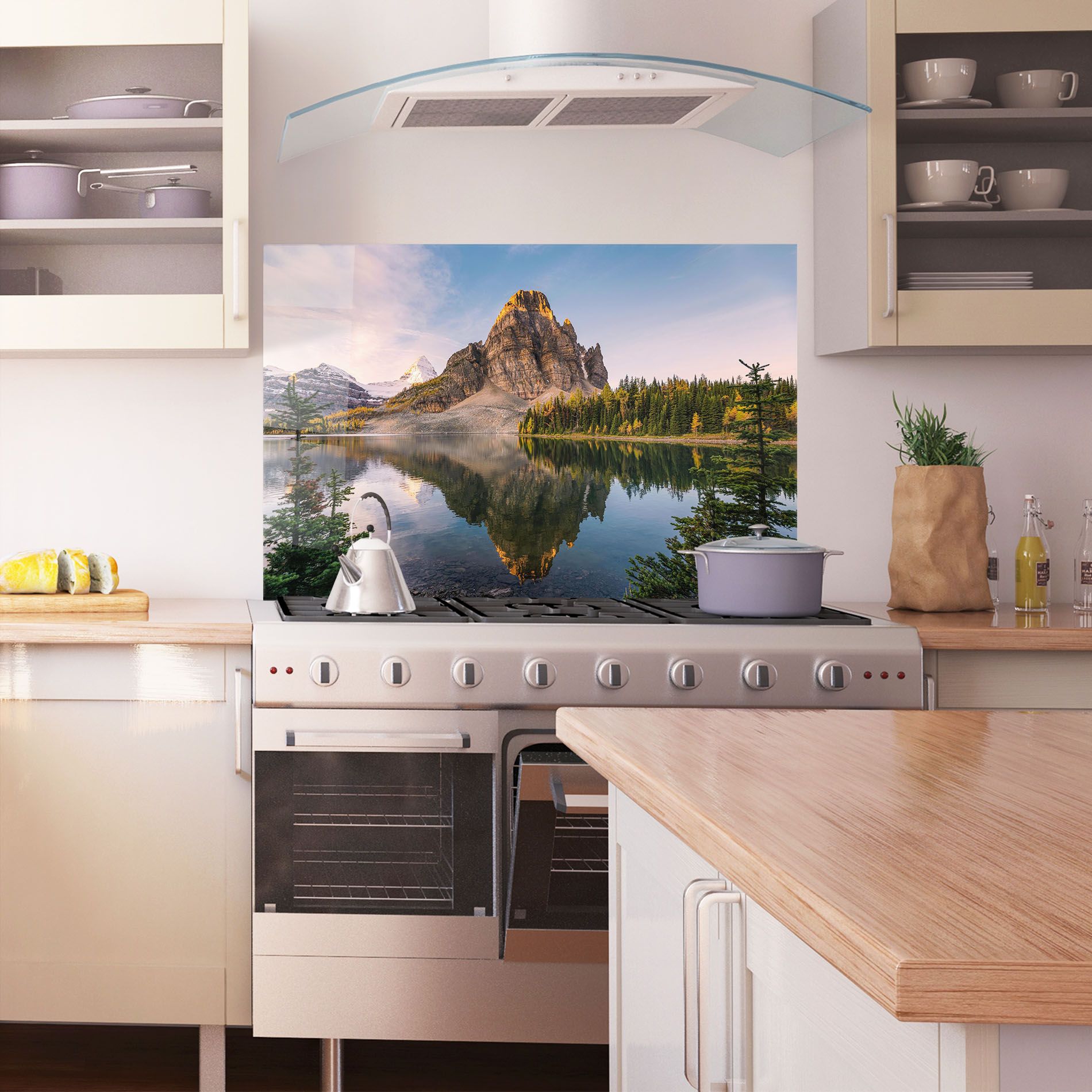 Mountain Sunrise Lake mockup 1