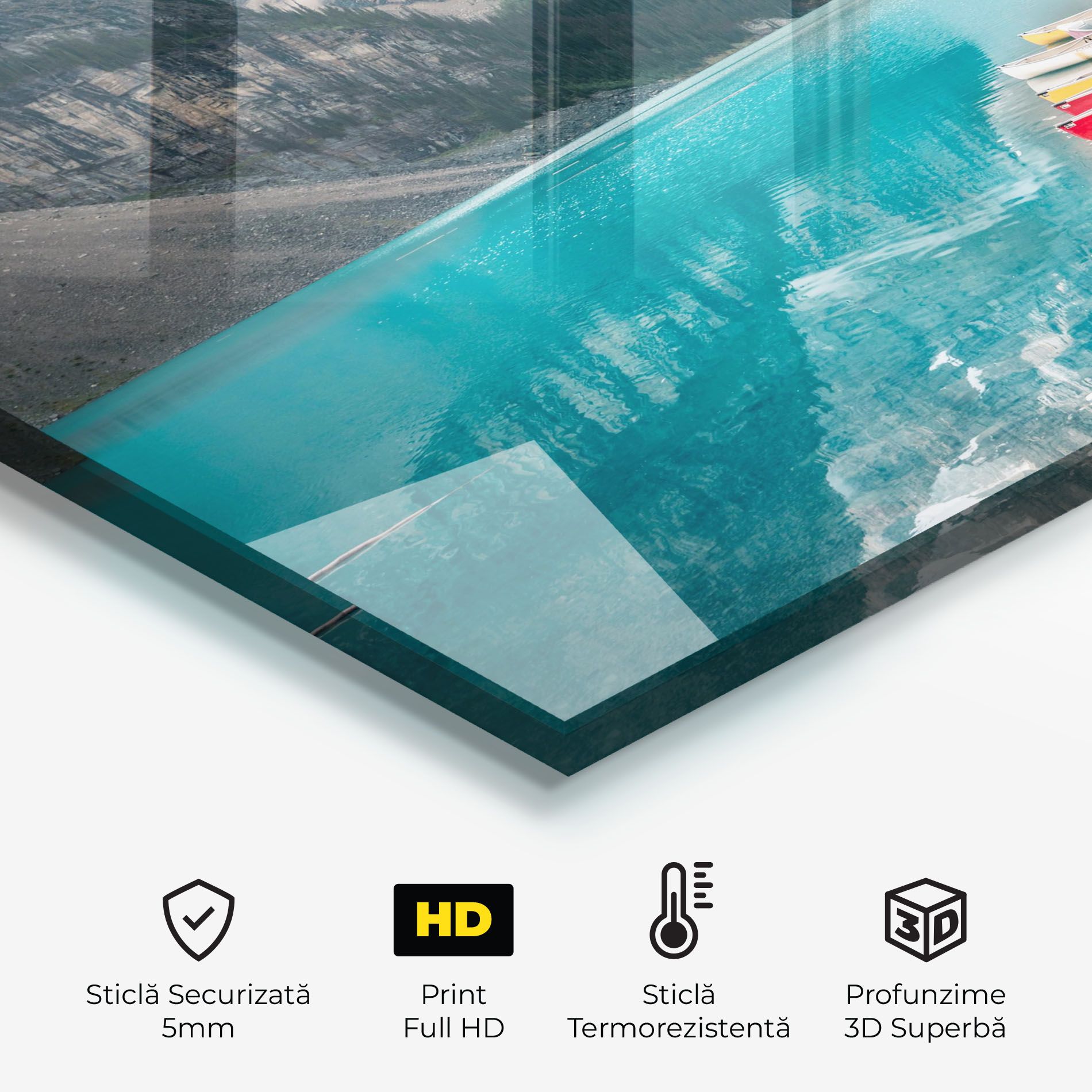 Beautiful Moraine Lake mockup 2