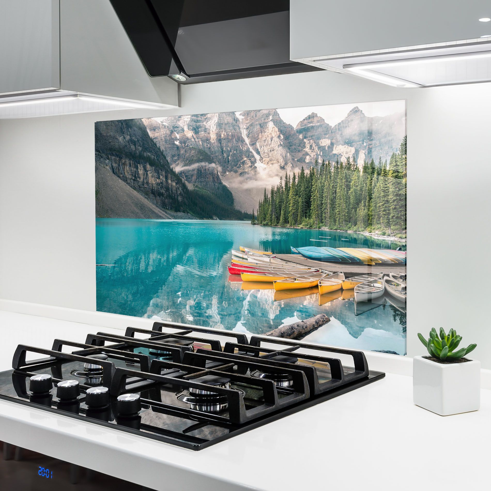 Beautiful Moraine Lake mockup 6