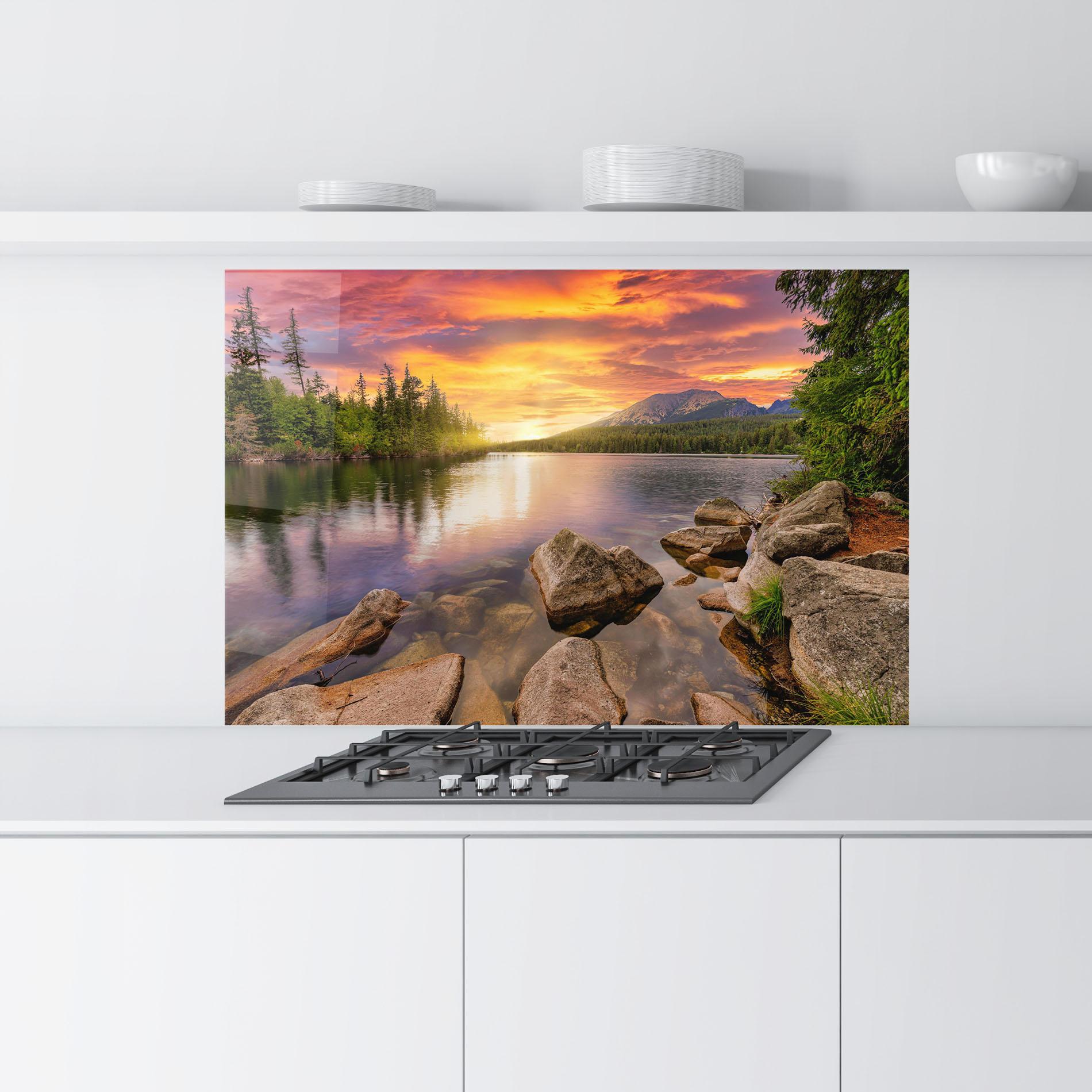 Panou Sticla Bucatarie Tatra View mockup 9