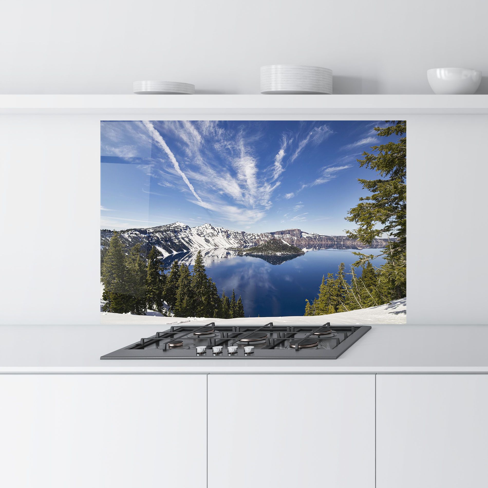 White Snowy Mountain mockup 9