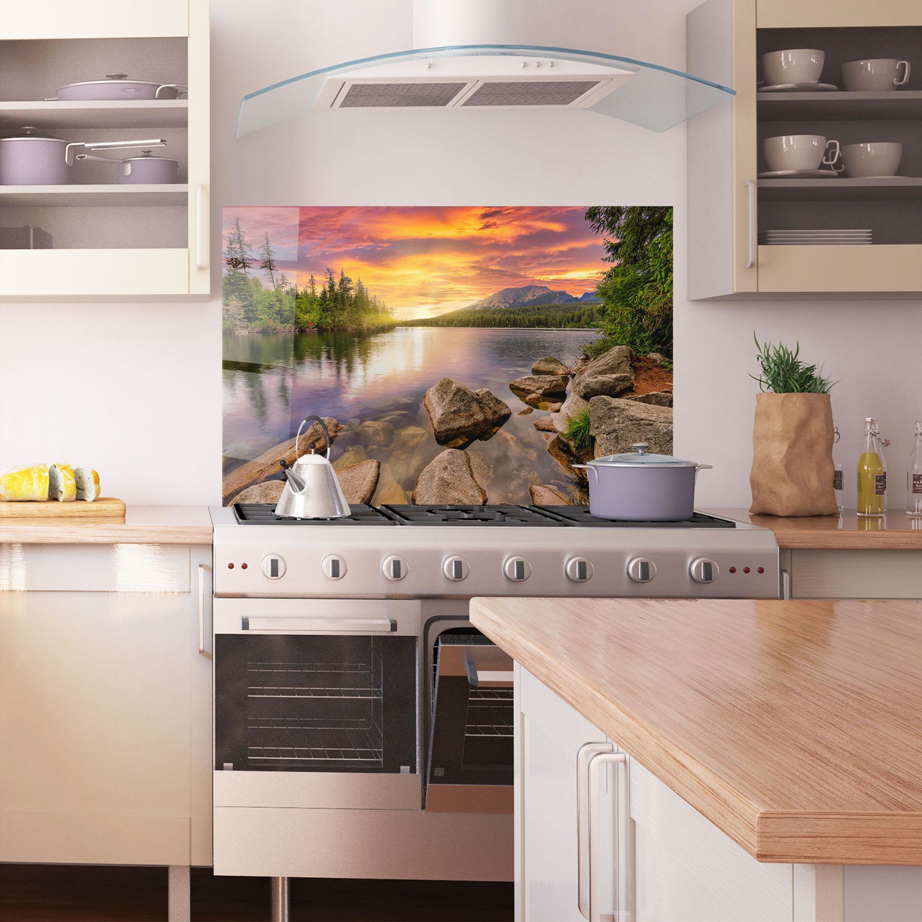 Panou Sticla Bucatarie Tatra View mockup 1