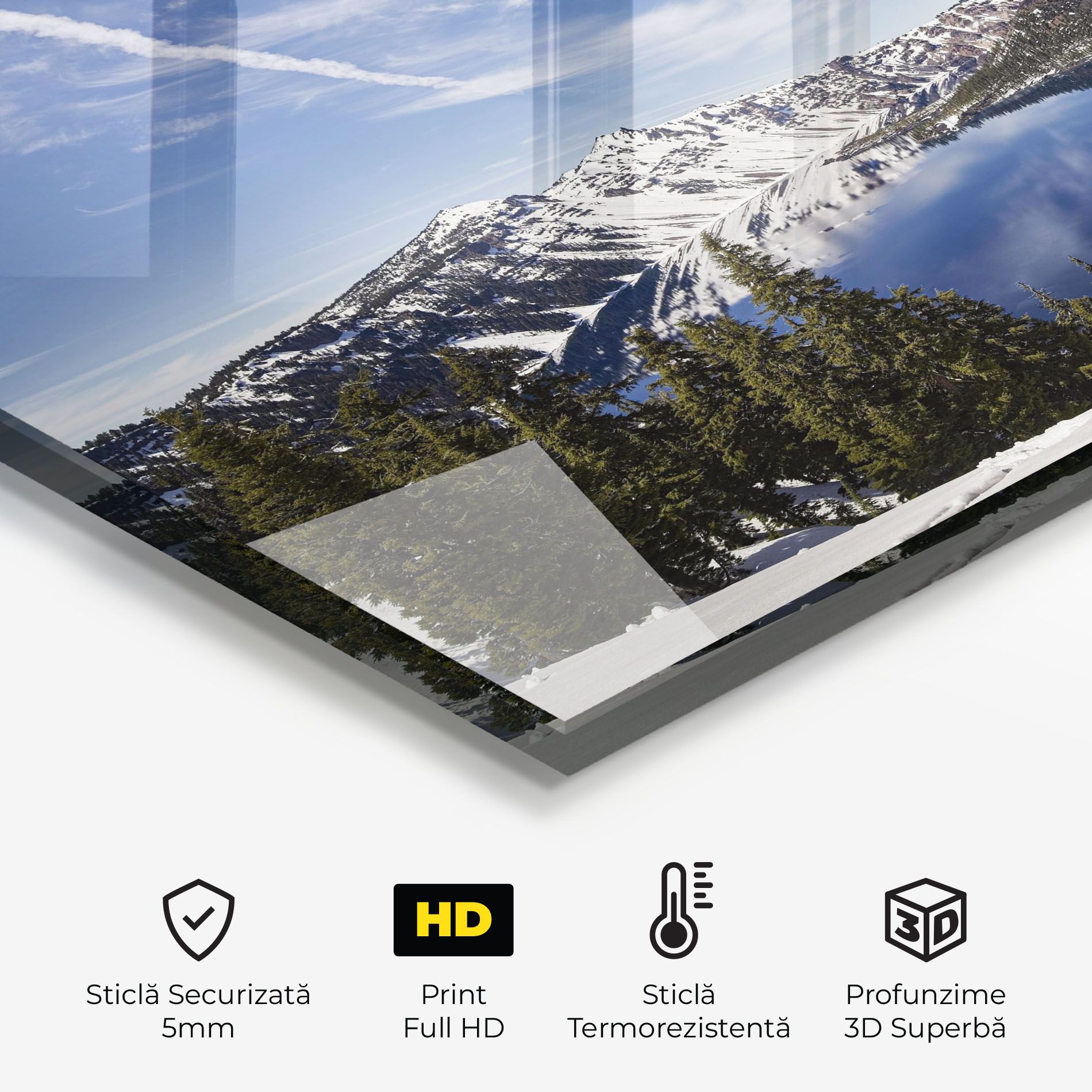 White Snowy Mountain mockup 2