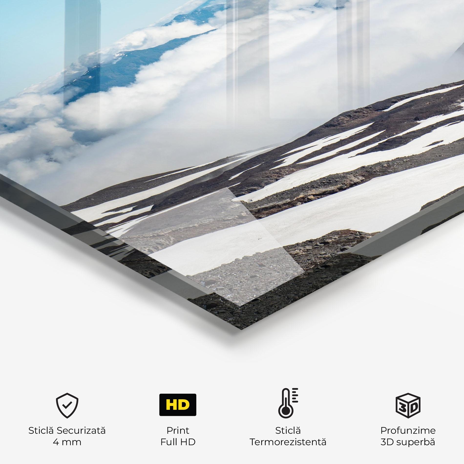 Panou Sticla Bucatarie Cloudy High View mockup 2