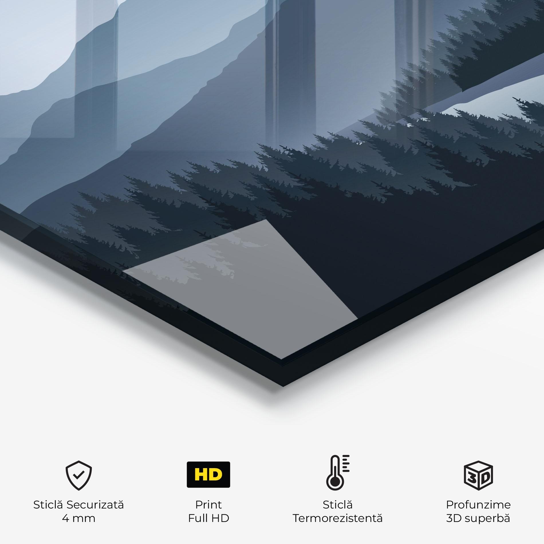 Panou Sticla Bucatarie Grey Mountain mockup 2