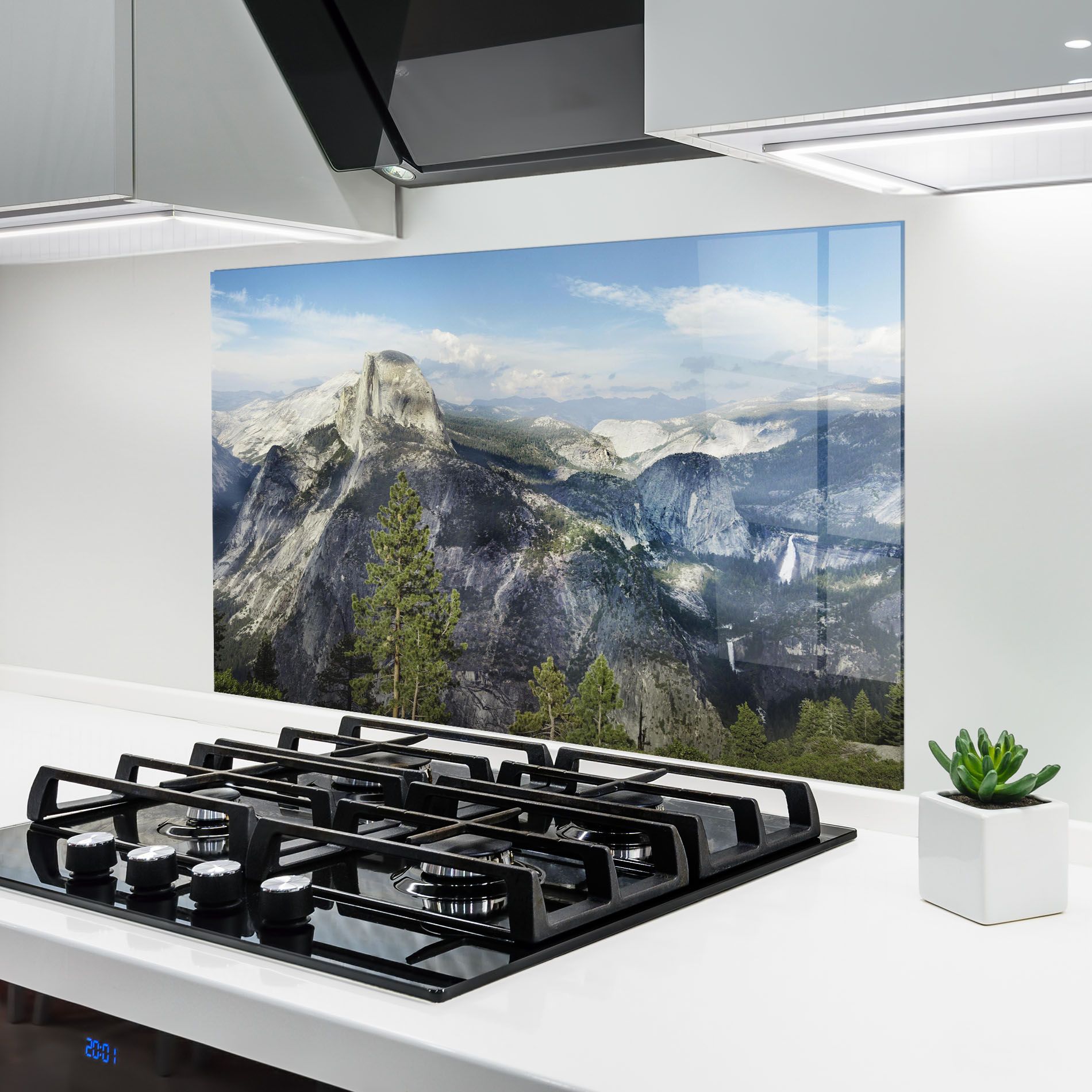 Foggy Day Mountain mockup 6