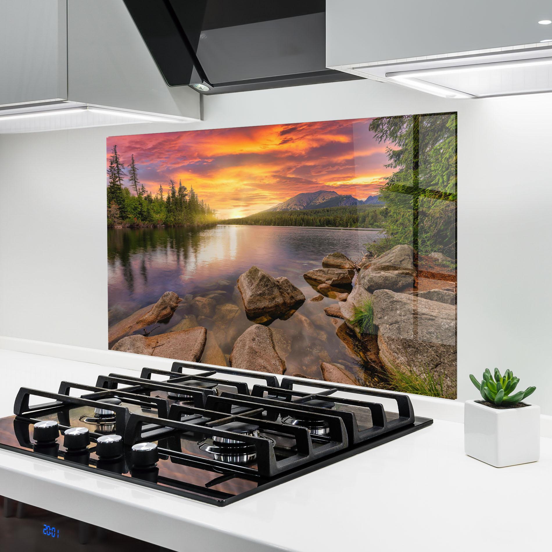 Panou Sticla Bucatarie Tatra View mockup 6