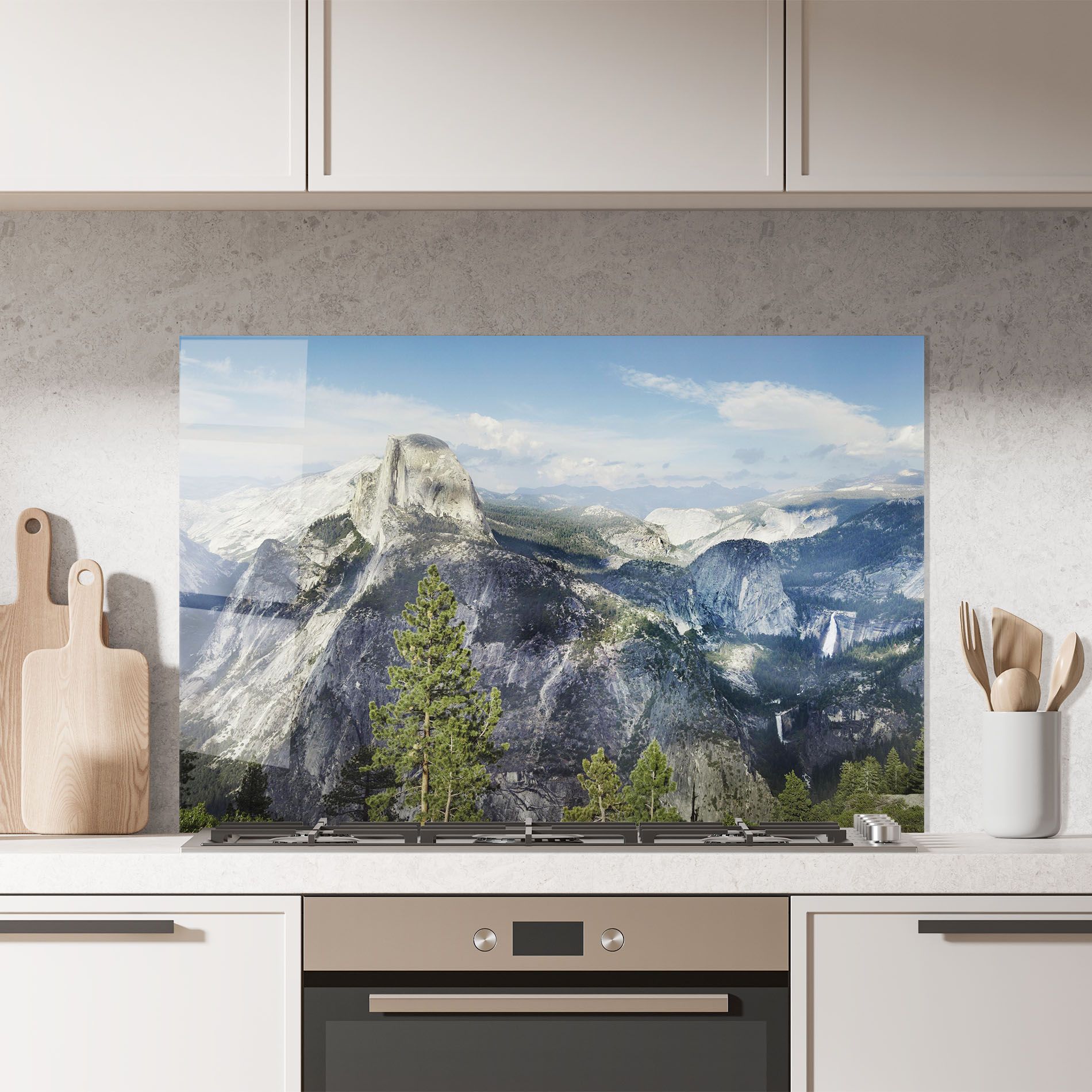 Foggy Day Mountain mockup 7